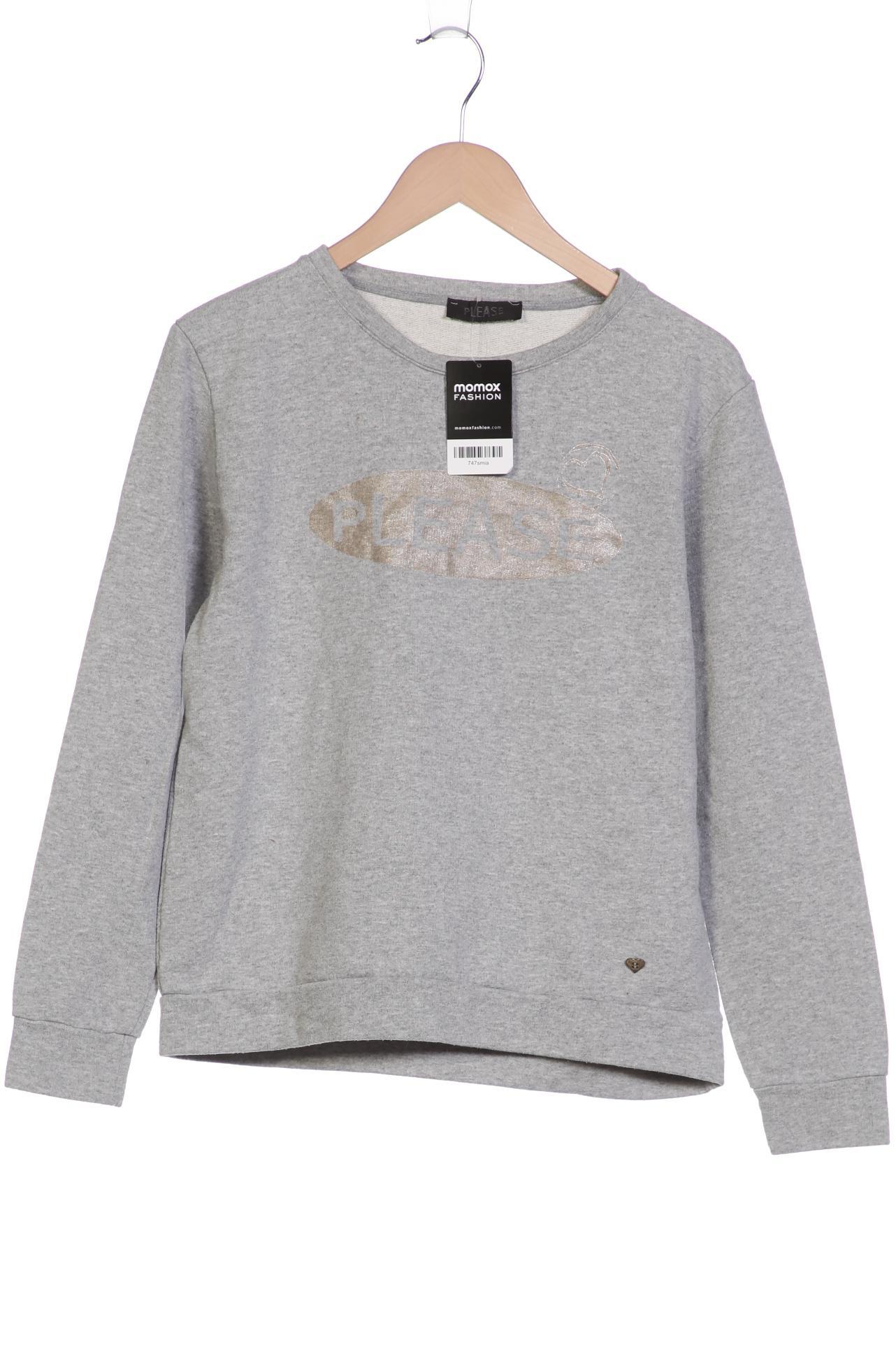 PLEASE Damen Sweatshirt, grau von PLEASE