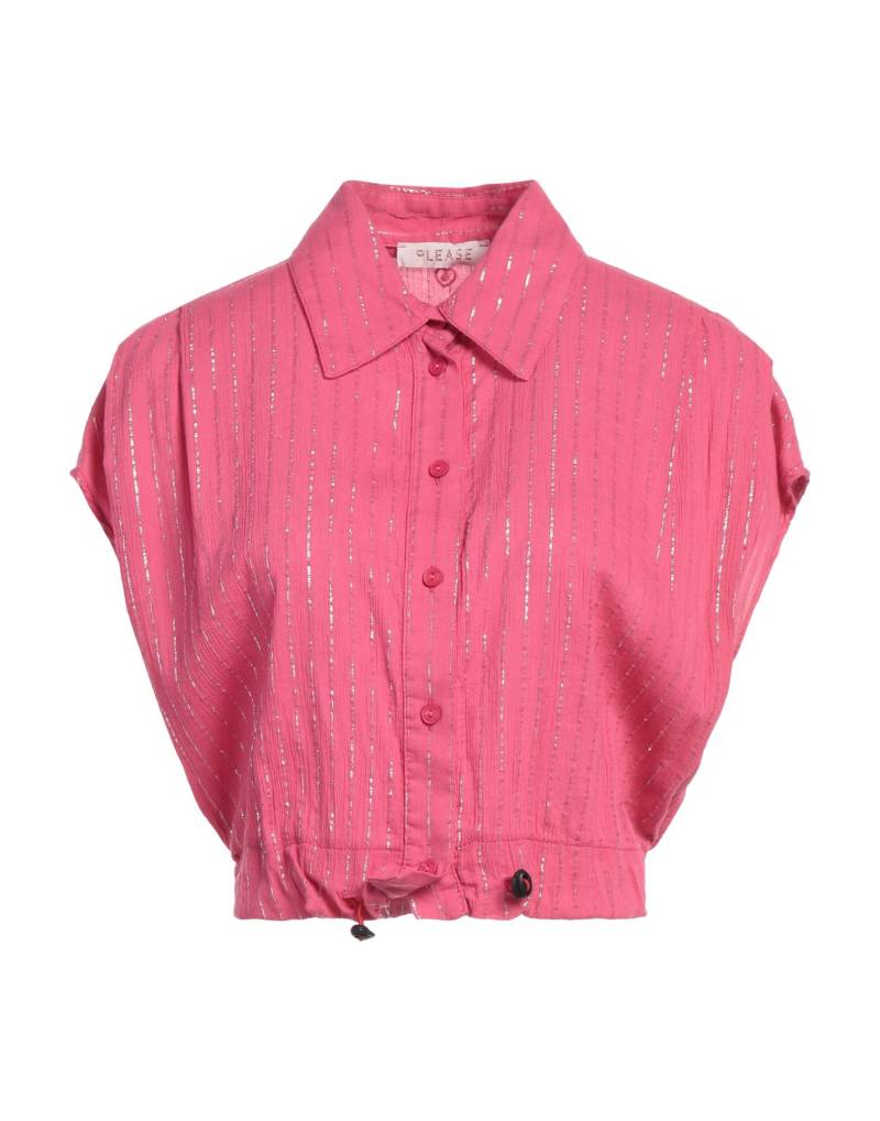 PLEASE Hemd Damen Fuchsia von PLEASE