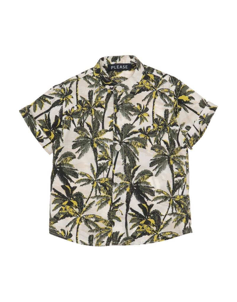 PLEASE Hemd Kinder Beige von PLEASE