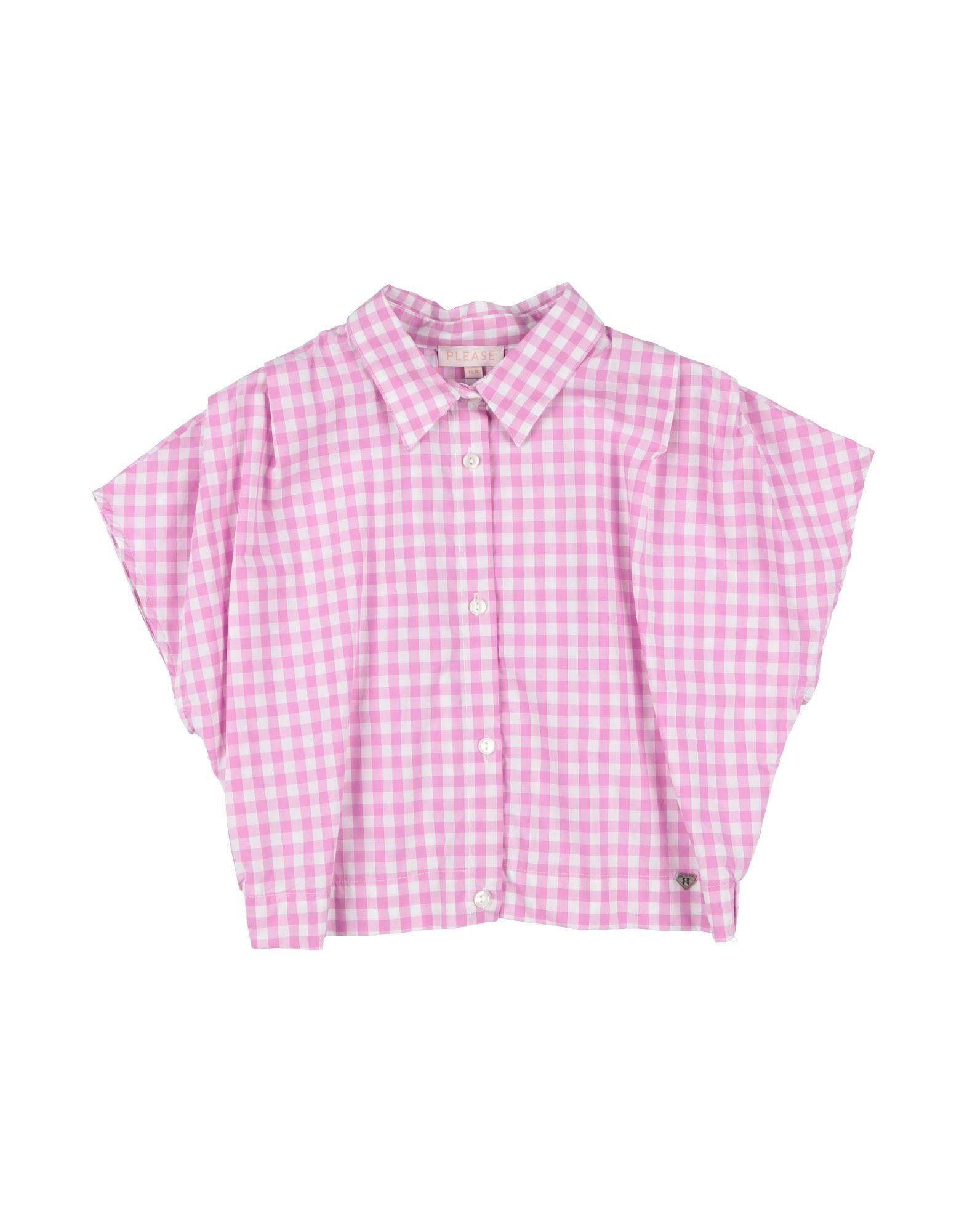 PLEASE Hemd Kinder Rosa von PLEASE