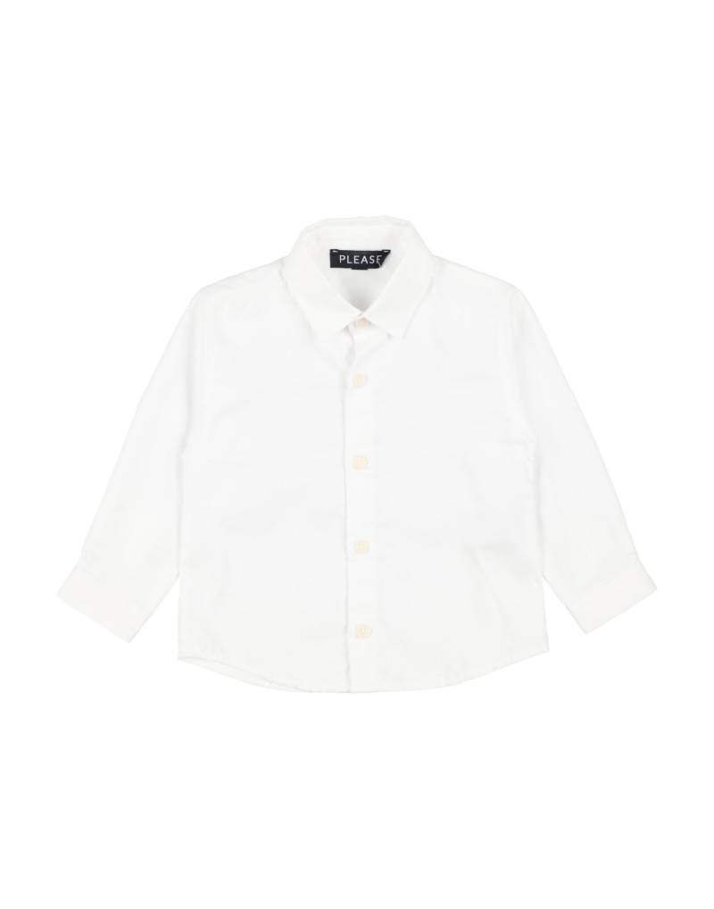 PLEASE Hemd Kinder Weiß von PLEASE
