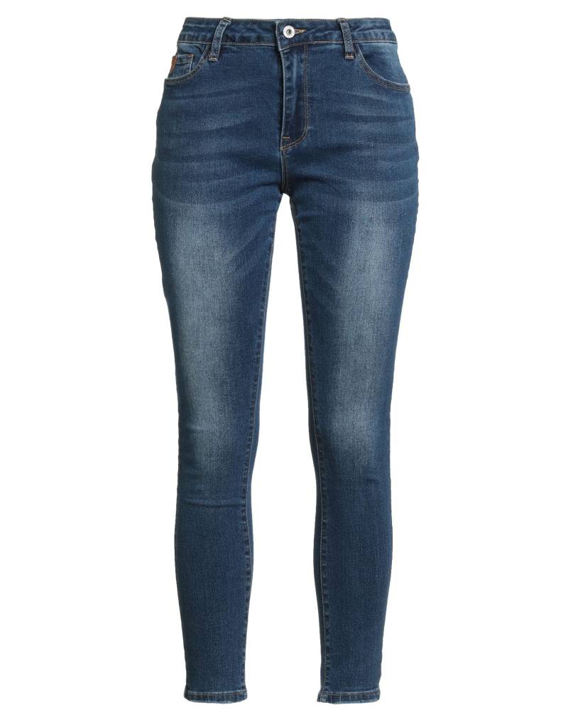 PLEASE Jeanshose Damen Blau von PLEASE