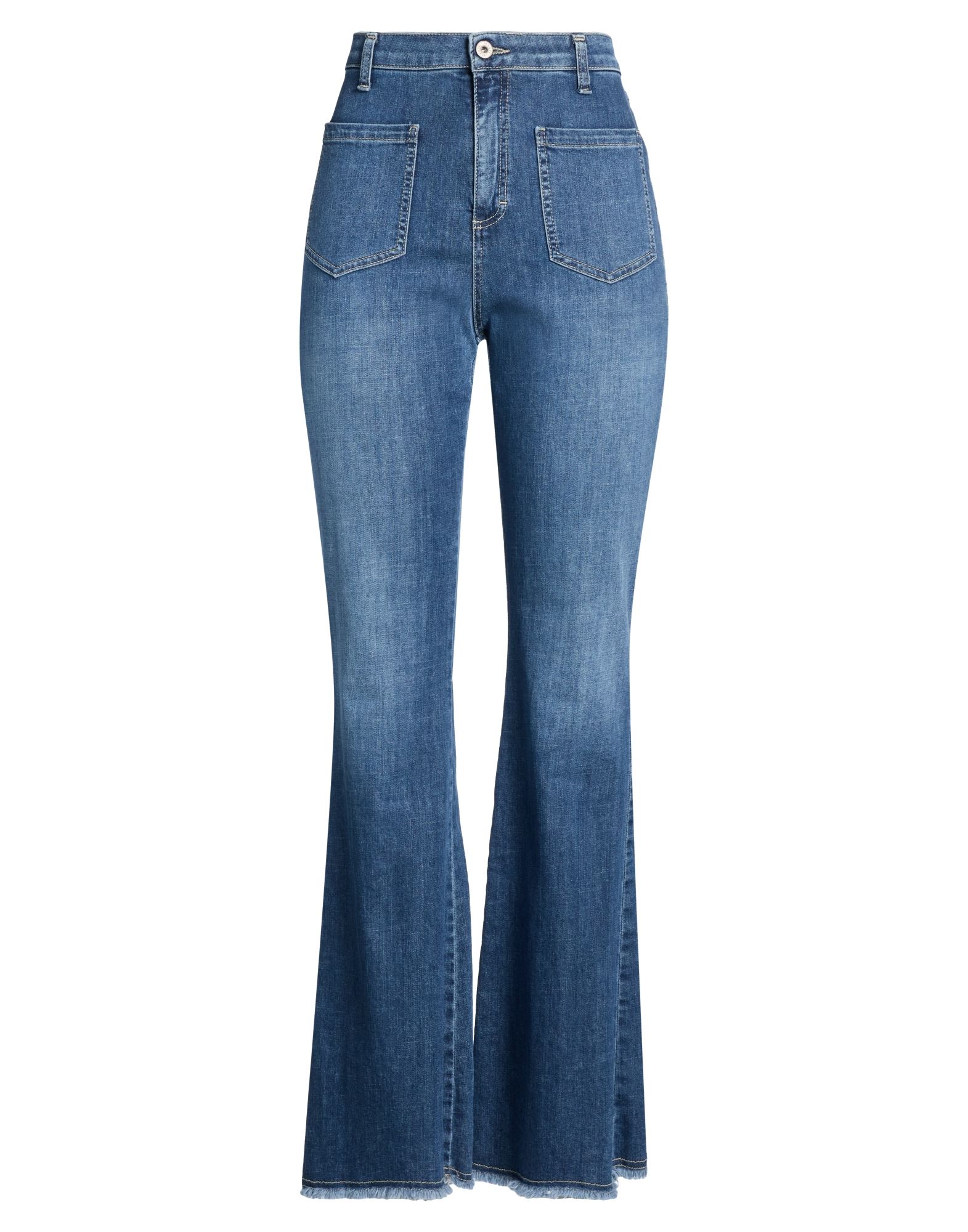 PLEASE Jeanshose Damen Blau von PLEASE