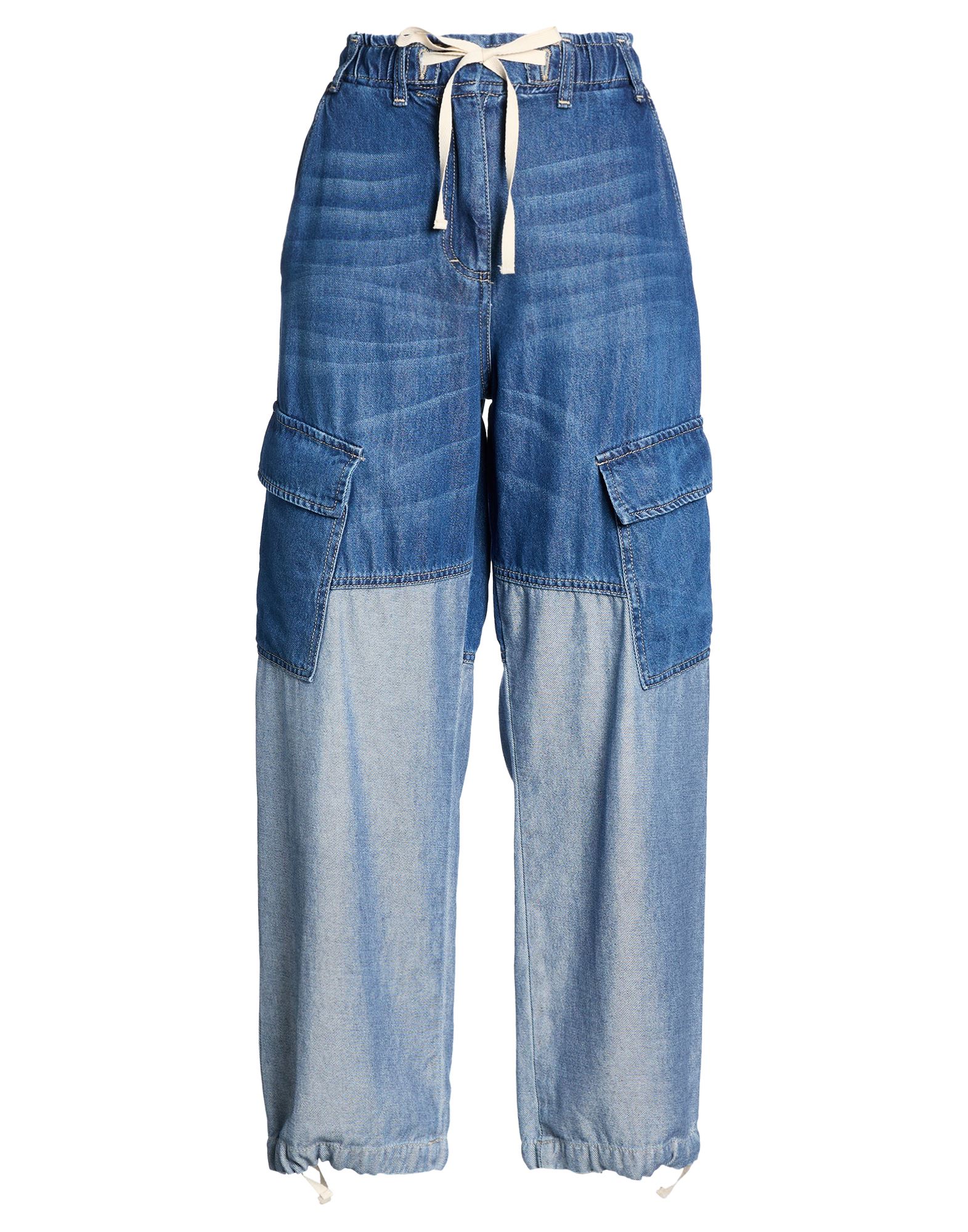 PLEASE Jeanshose Damen Blau von PLEASE