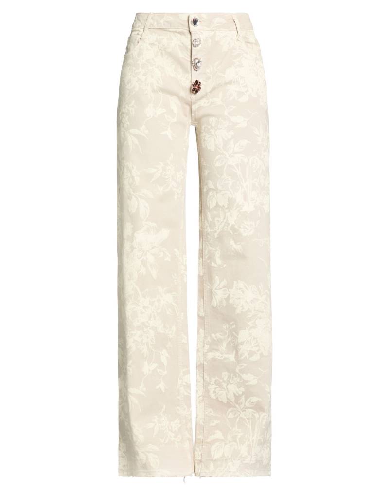 PLEASE Jeanshose Damen Hellgrau von PLEASE