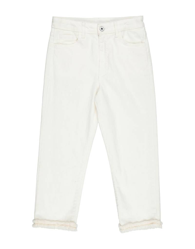 PLEASE Jeanshose Kinder Off white von PLEASE