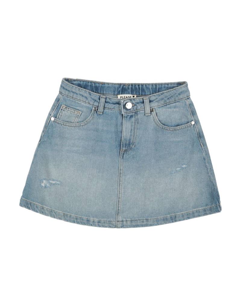 PLEASE Jeansrock Kinder Blau von PLEASE