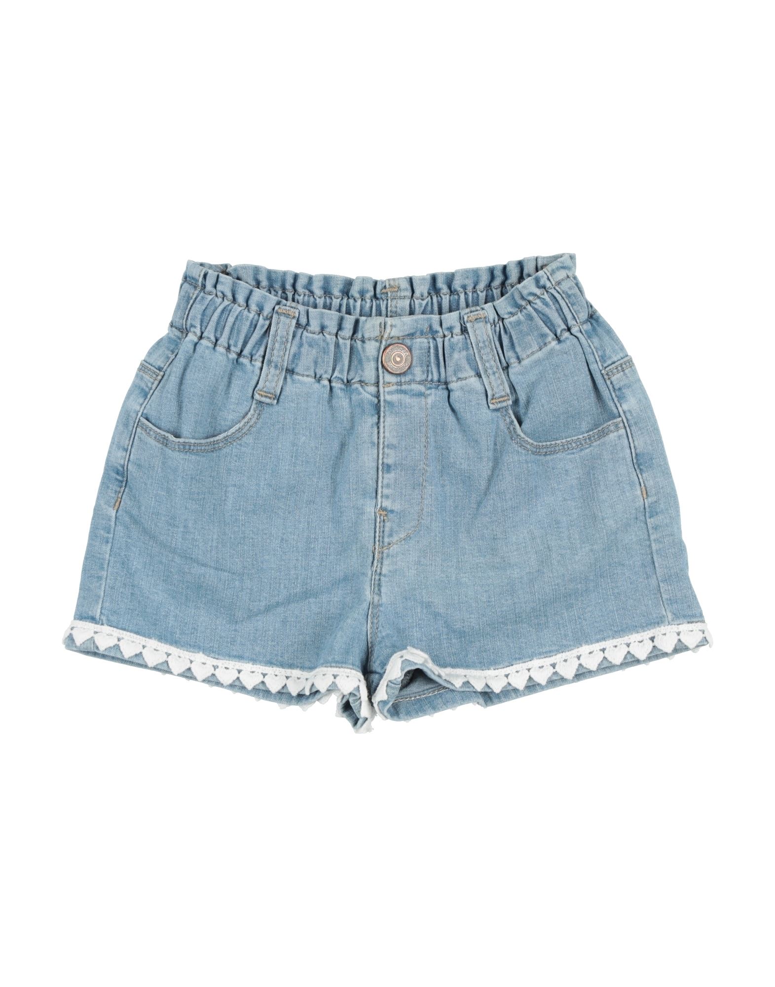 PLEASE Jeansshorts Kinder Blau von PLEASE