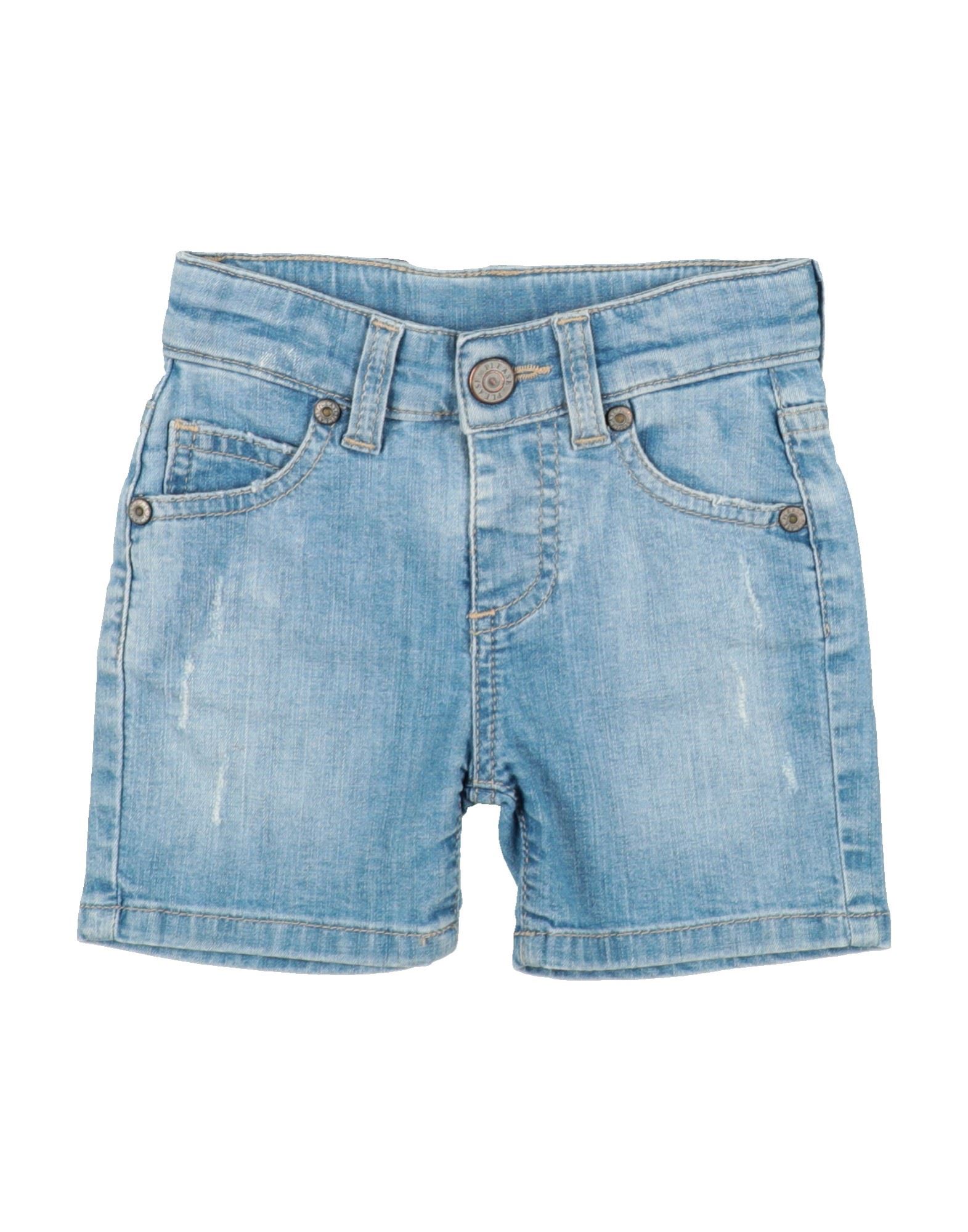 PLEASE Jeansshorts Kinder Blau von PLEASE