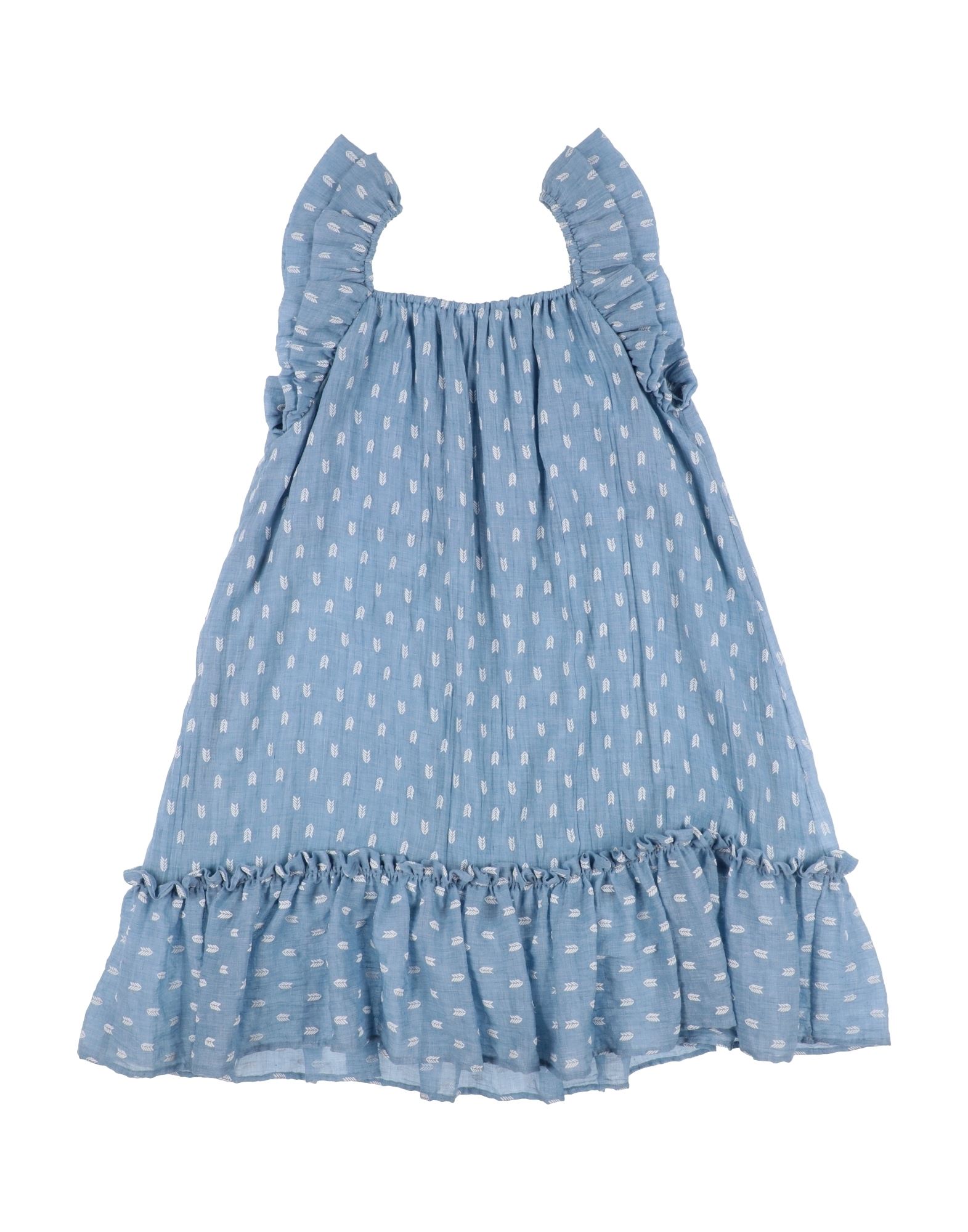 PLEASE Kinderkleid Kinder Hellblau von PLEASE