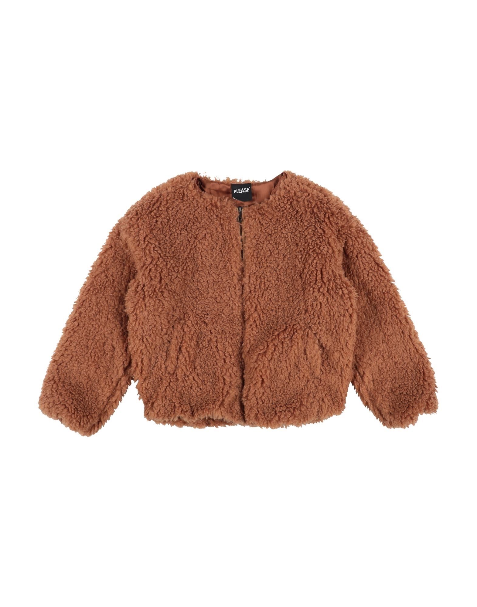 PLEASE Shearling- & Kunstfell Kinder Braun von PLEASE