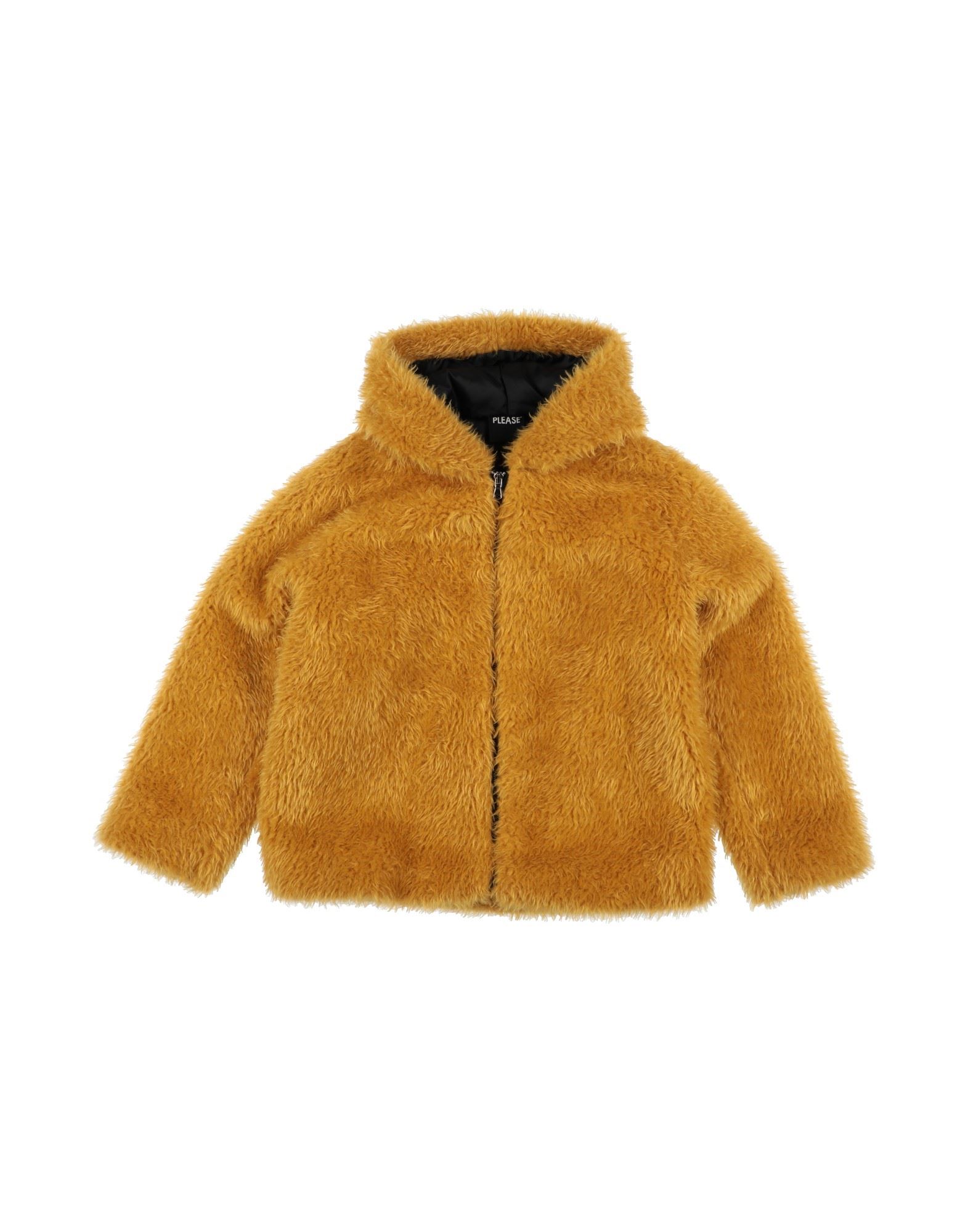 PLEASE Shearling- & Kunstfell Kinder Senf von PLEASE