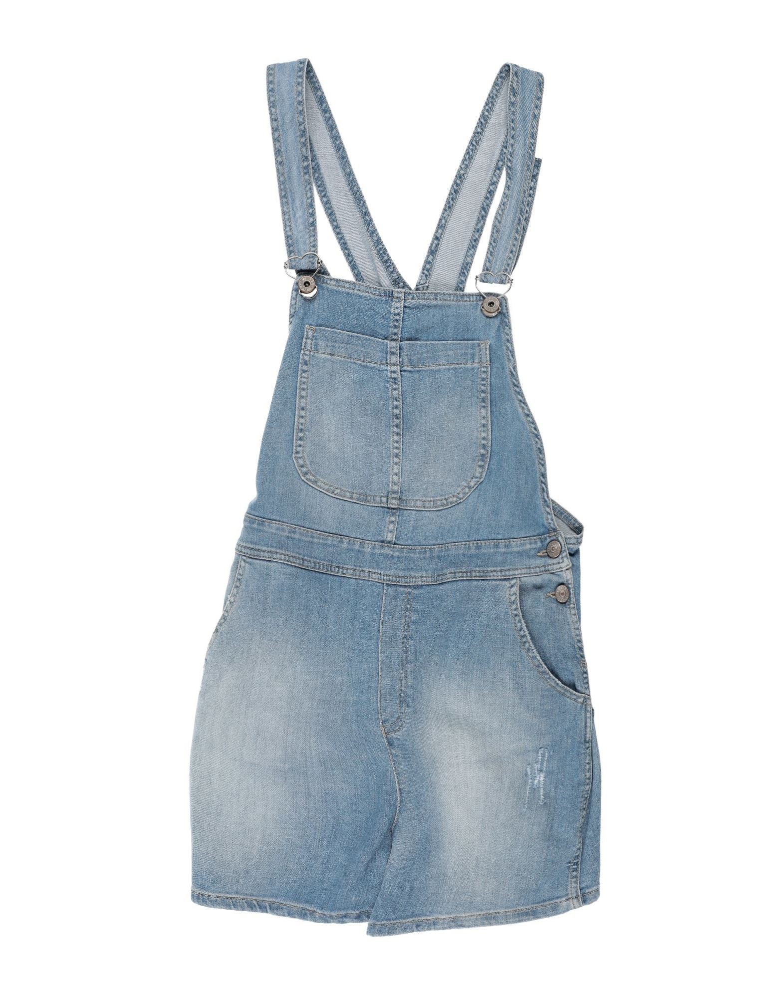 PLEASE Langer Overall Kinder Blau von PLEASE