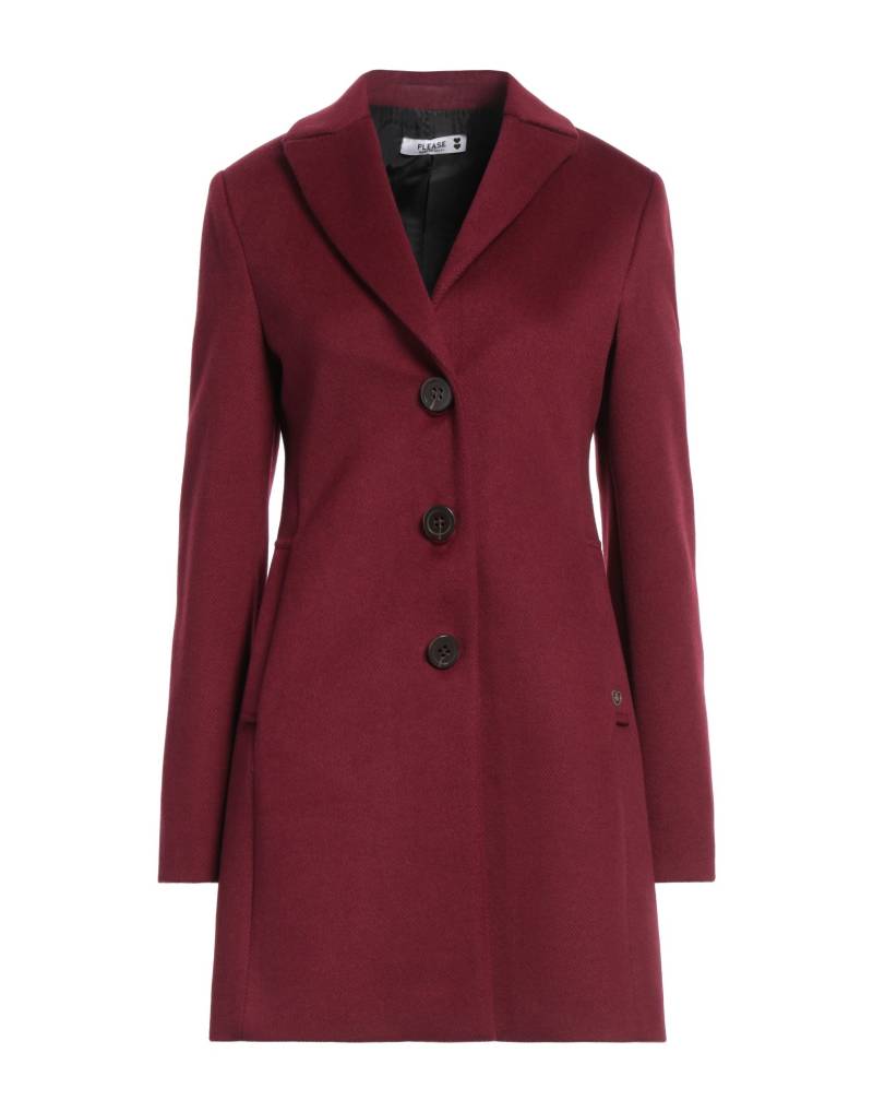 PLEASE Mantel Damen Purpur von PLEASE