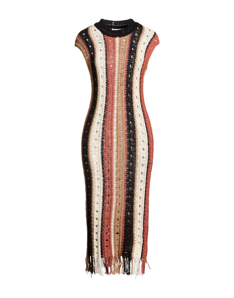 PLEASE Maxi-kleid Damen Ziegelrot von PLEASE