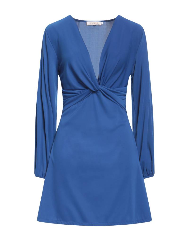 PLEASE Mini-kleid Damen Blau von PLEASE