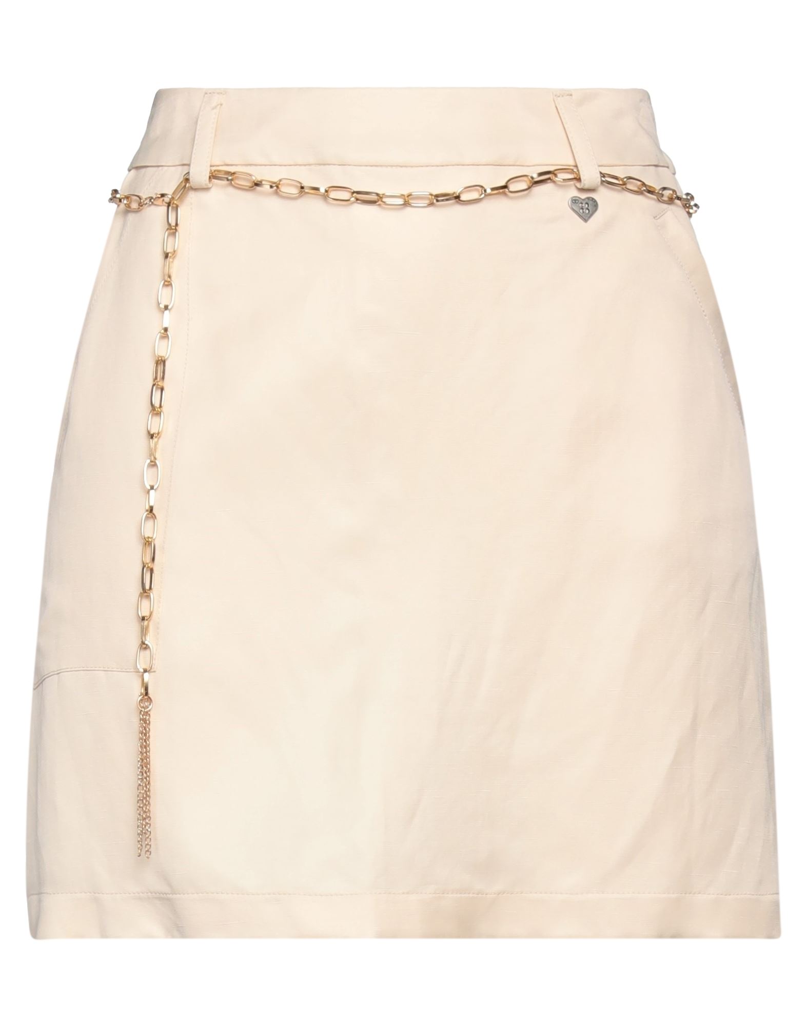 PLEASE Minirock Damen Beige von PLEASE