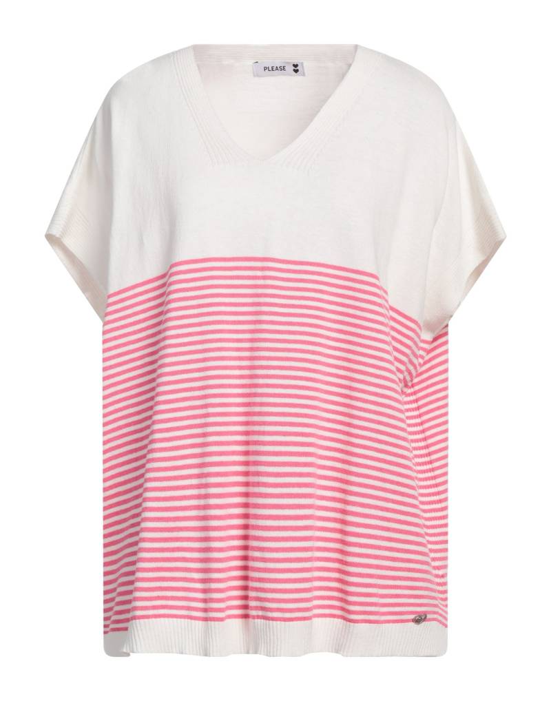 PLEASE Pullover Damen Fuchsia von PLEASE