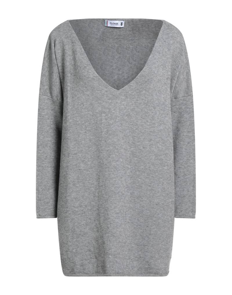 PLEASE Pullover Damen Grau von PLEASE
