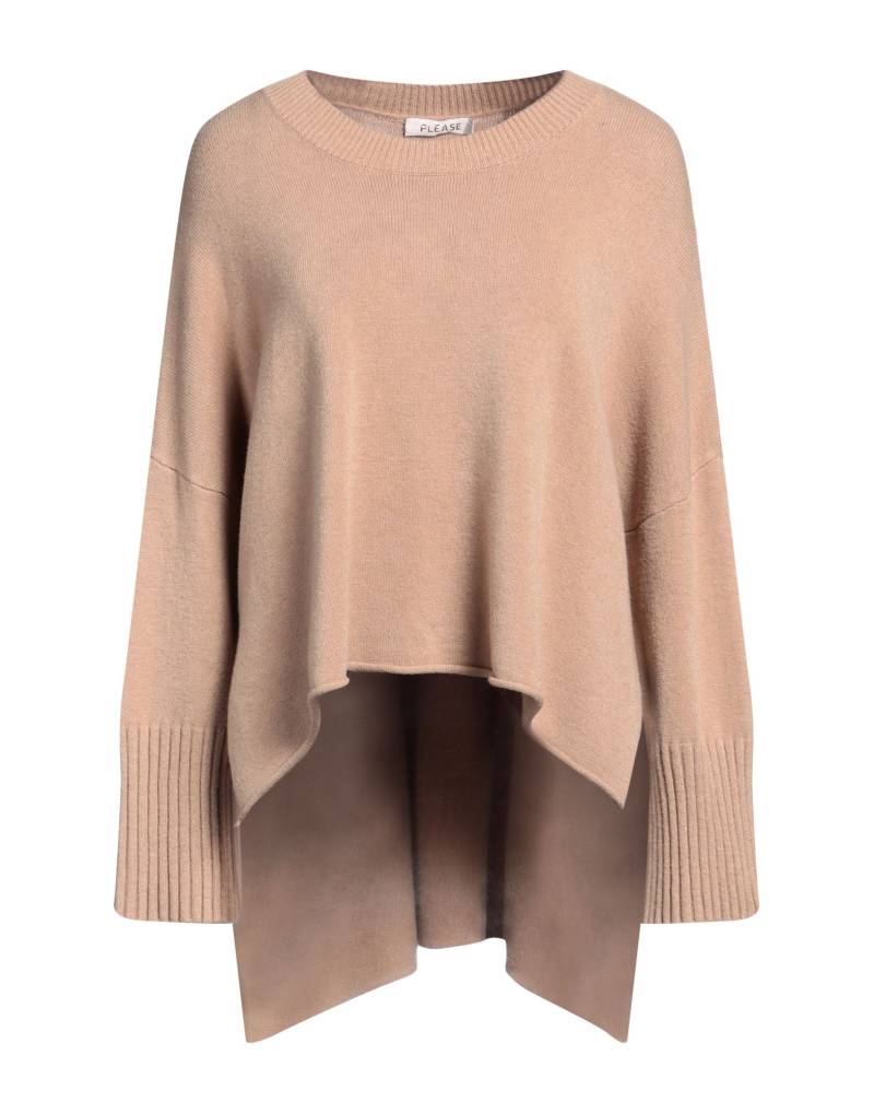PLEASE Pullover Damen Kamel von PLEASE