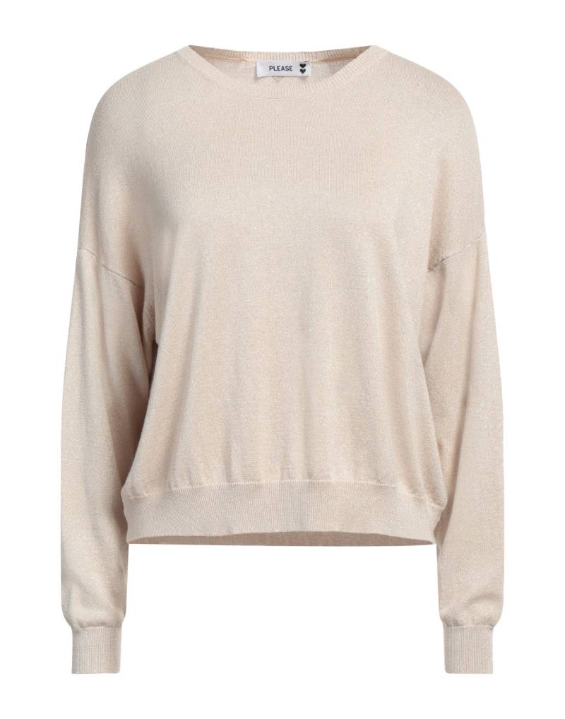 PLEASE Pullover Damen Sand von PLEASE