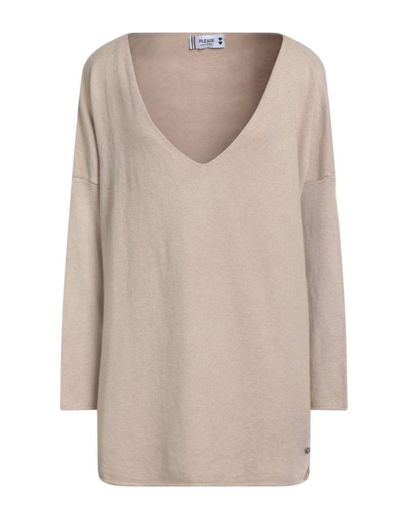 PLEASE Pullover Damen Sand von PLEASE