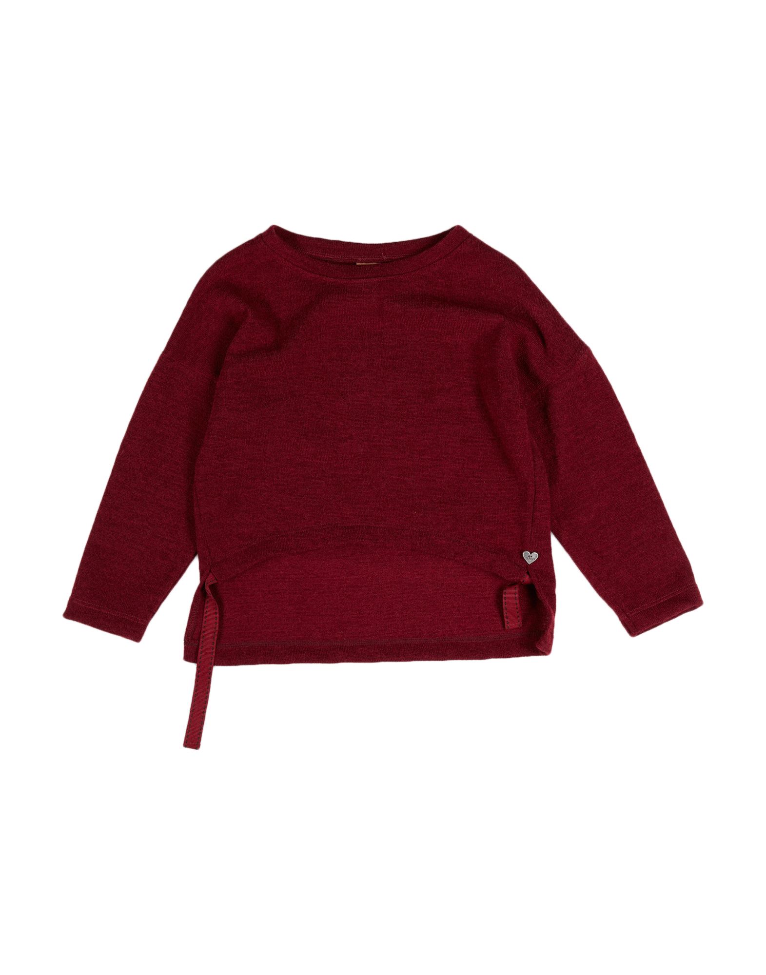 PLEASE Pullover Kinder Bordeaux von PLEASE