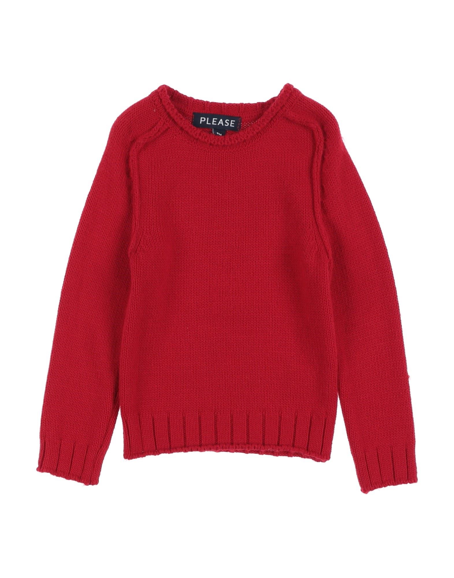 PLEASE Pullover Kinder Rot von PLEASE