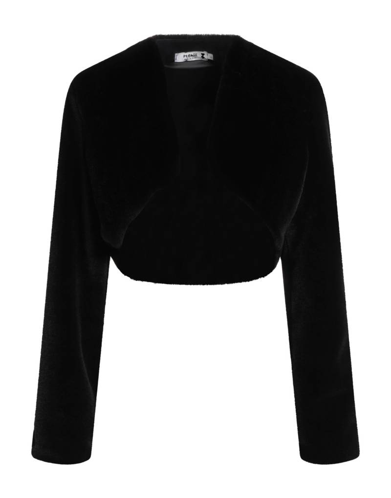 PLEASE Shearling- & Kunstfell Damen Schwarz von PLEASE