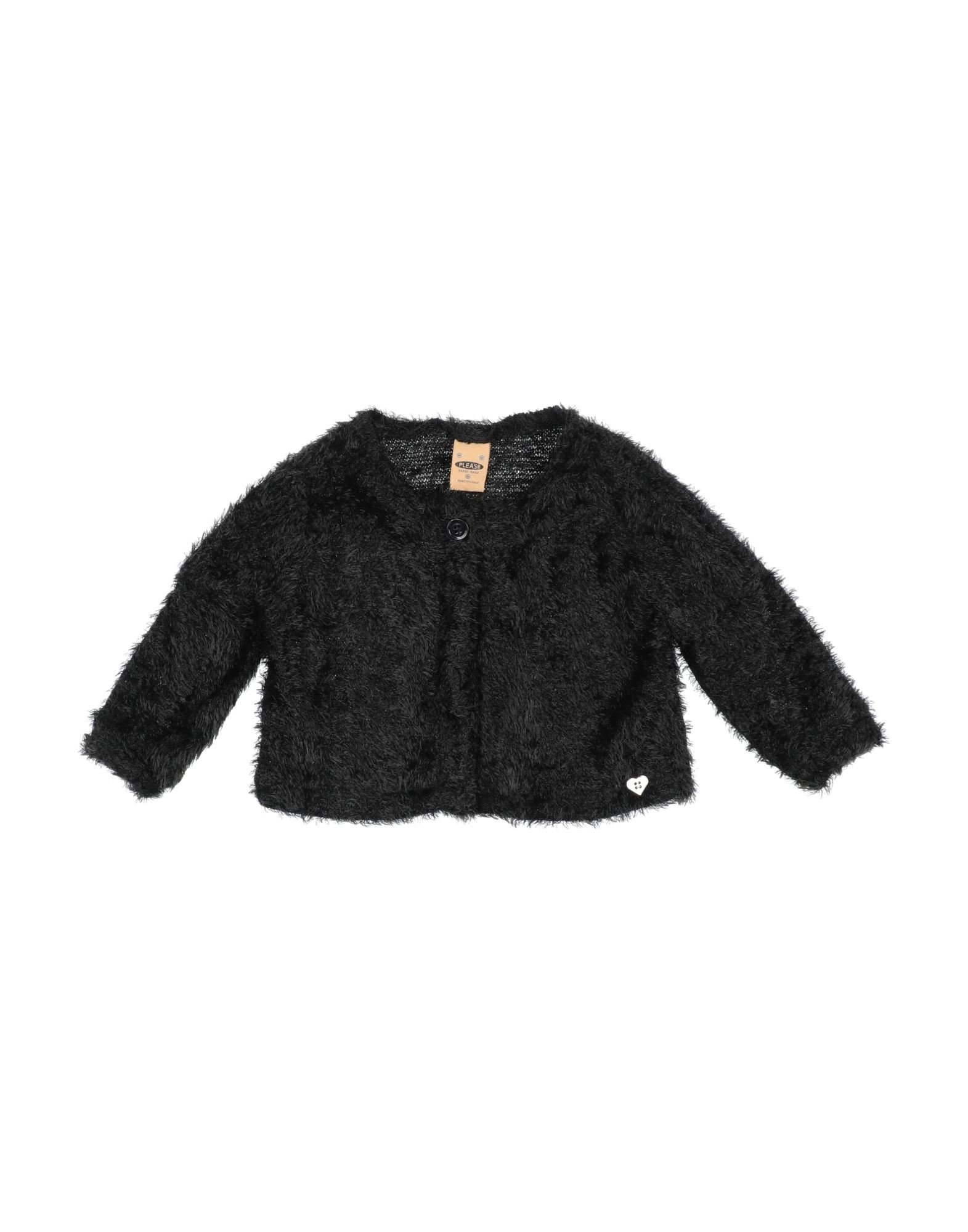 PLEASE Strickjacke Kinder Schwarz von PLEASE