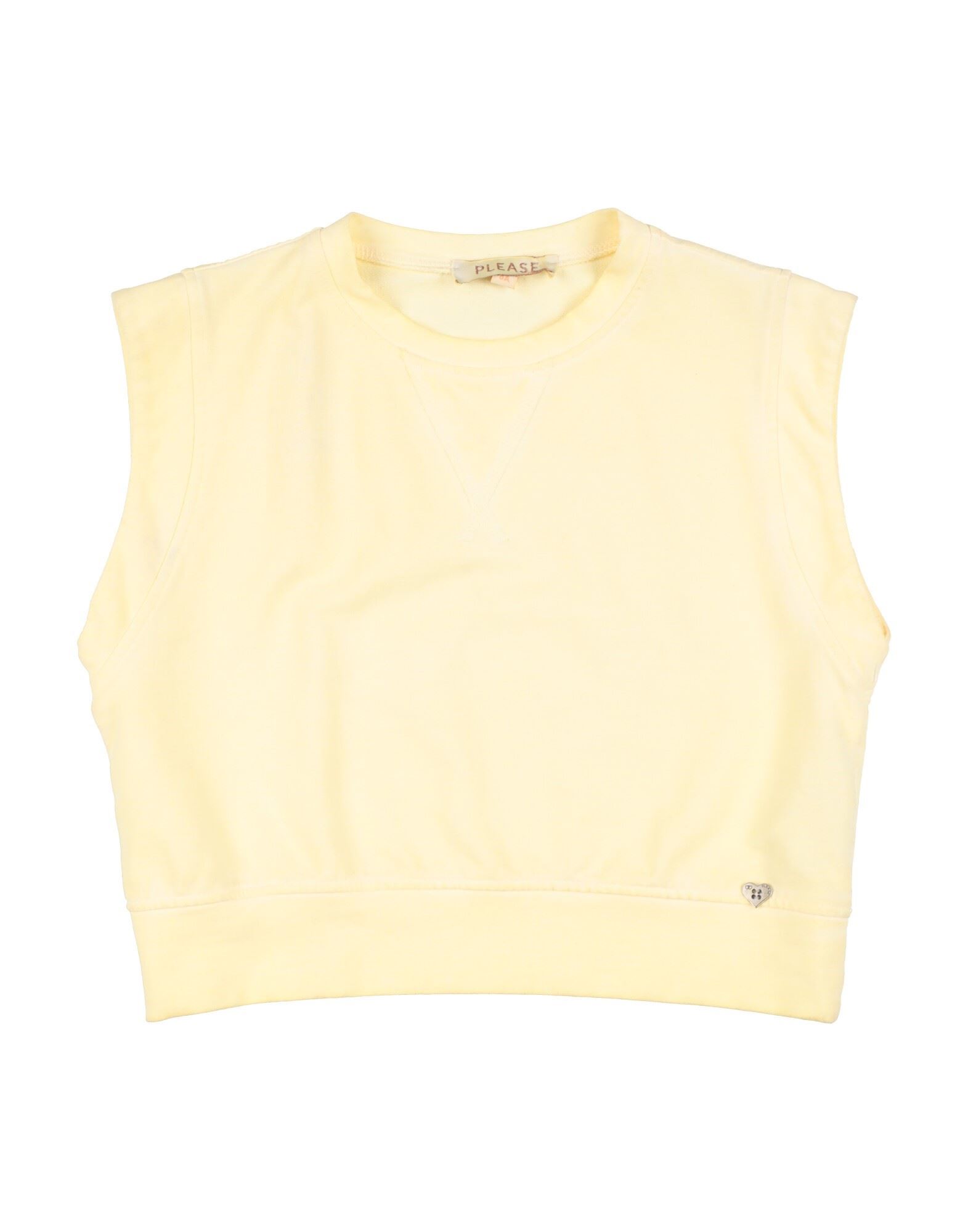 PLEASE Sweatshirt Kinder Gelb von PLEASE