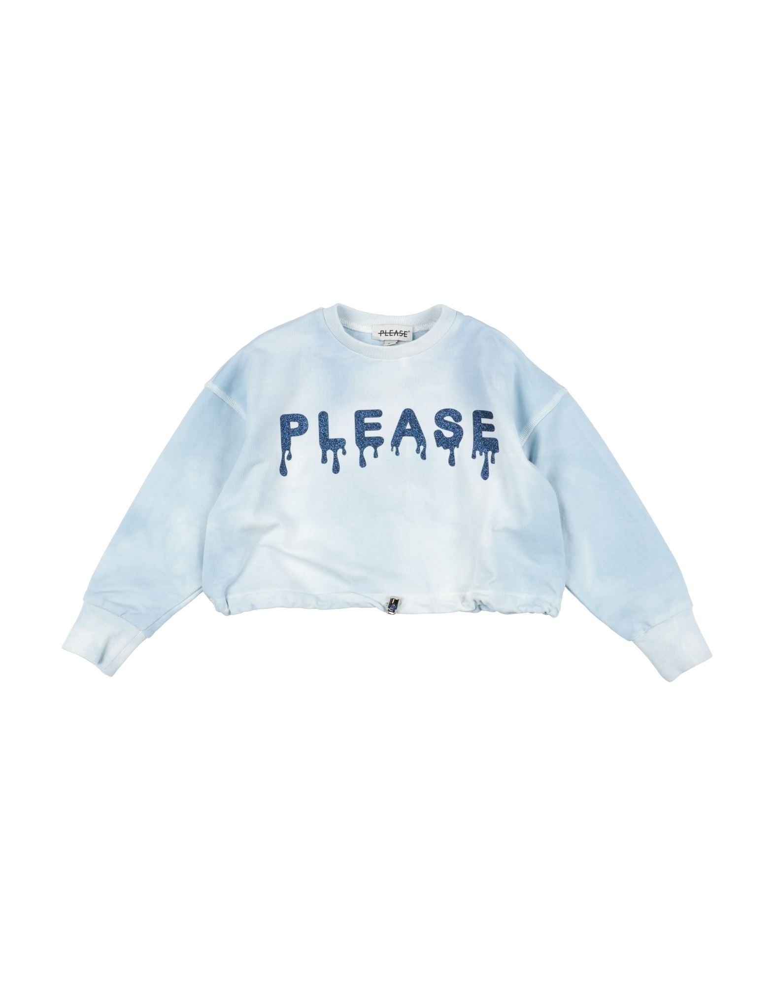 PLEASE Sweatshirt Kinder Himmelblau von PLEASE