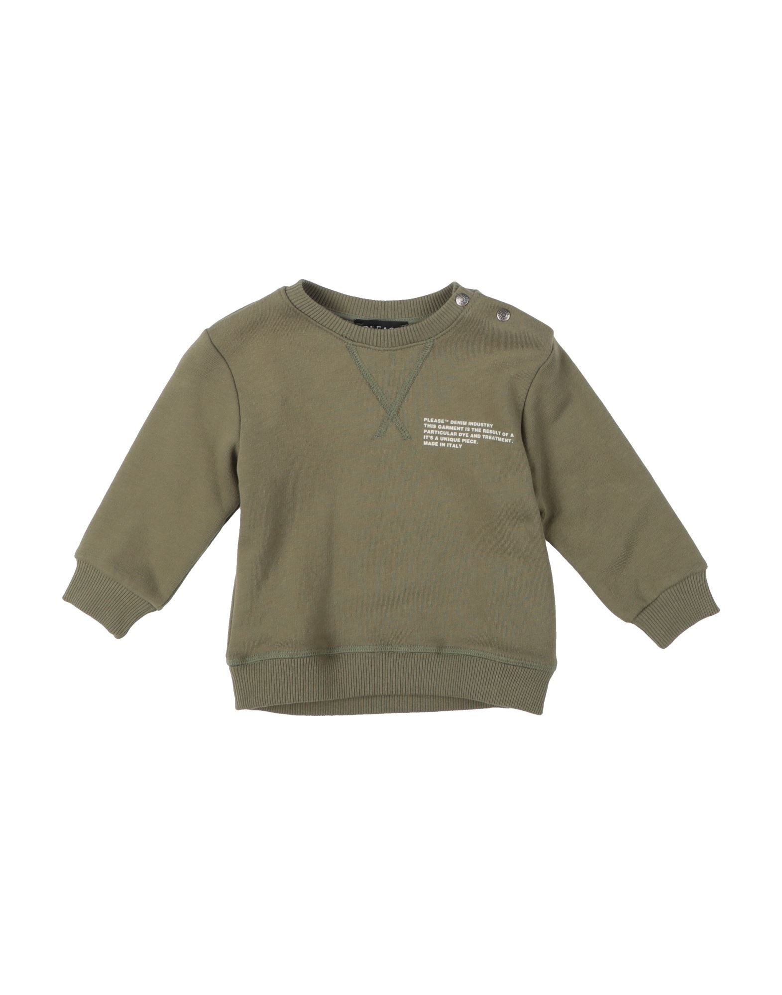 PLEASE Sweatshirt Kinder Militärgrün von PLEASE