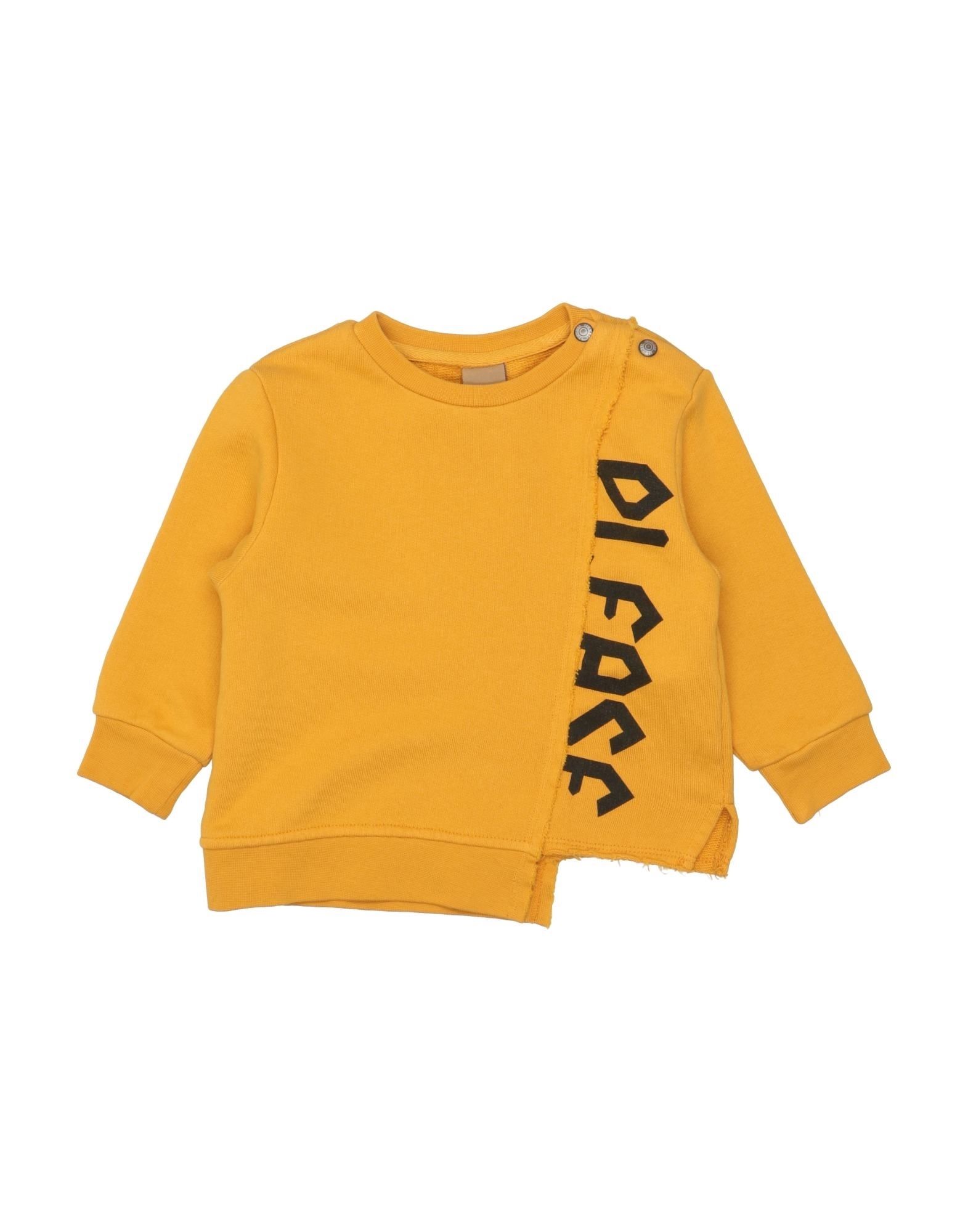 PLEASE Sweatshirt Kinder Ocker von PLEASE