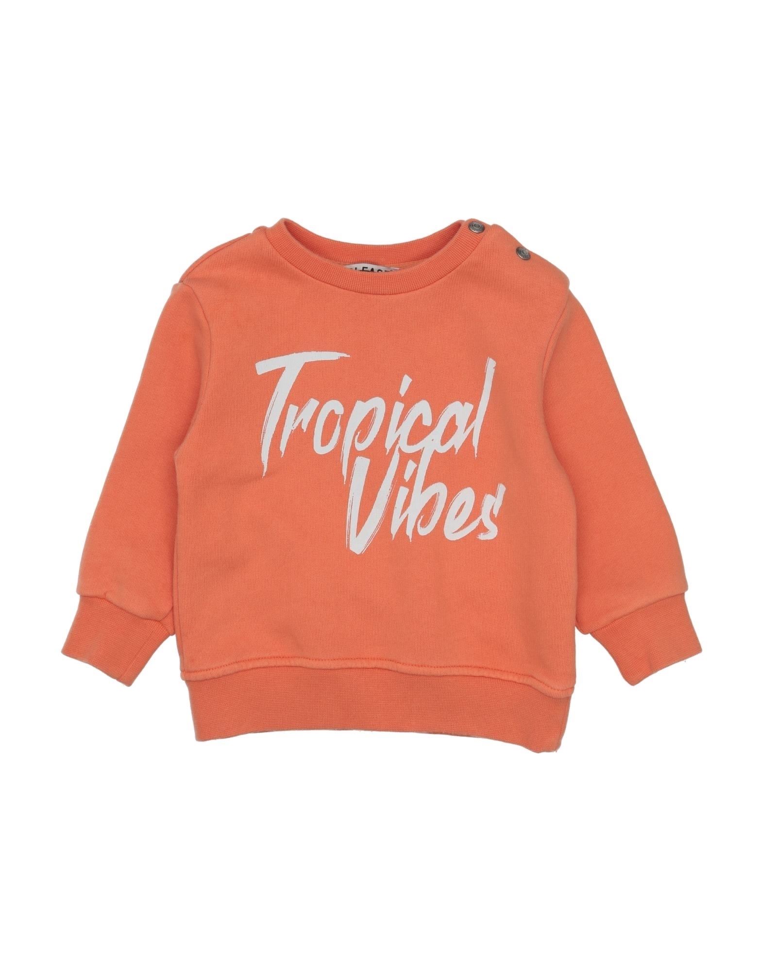 PLEASE Sweatshirt Kinder Orange von PLEASE