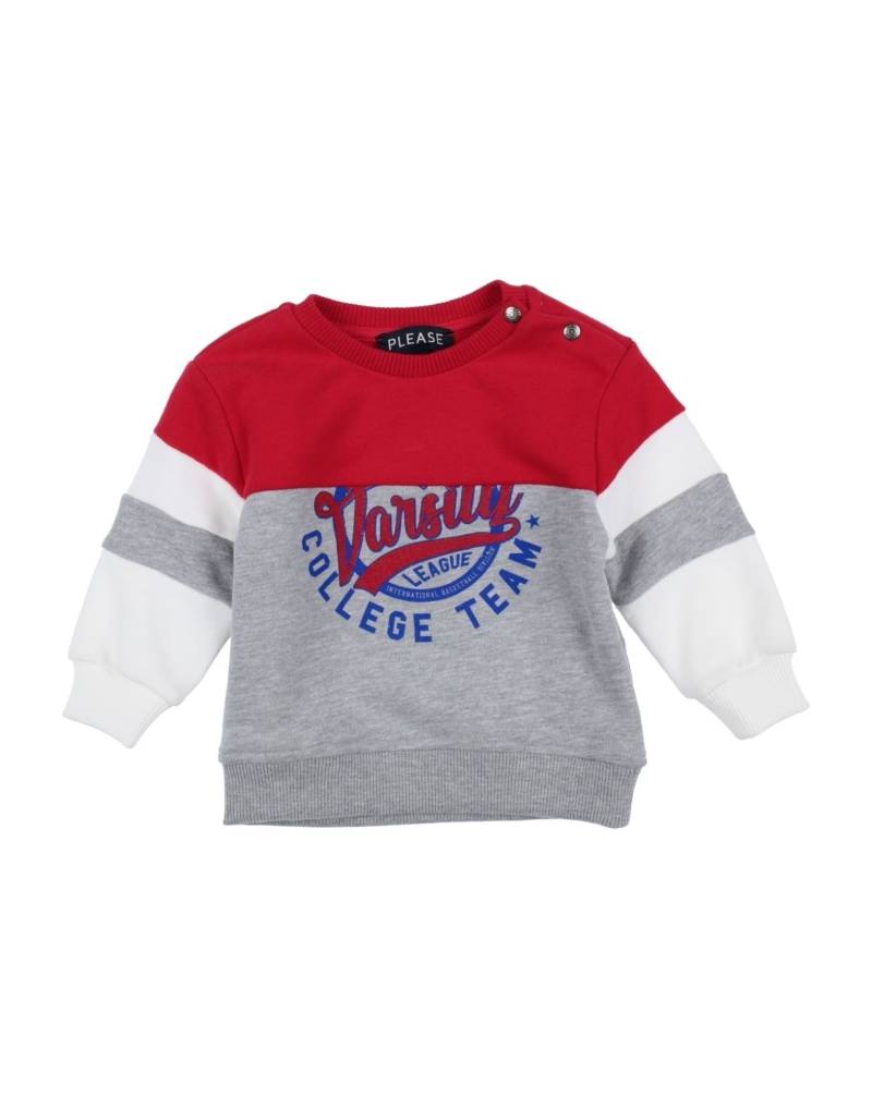 PLEASE Sweatshirt Kinder Rot von PLEASE