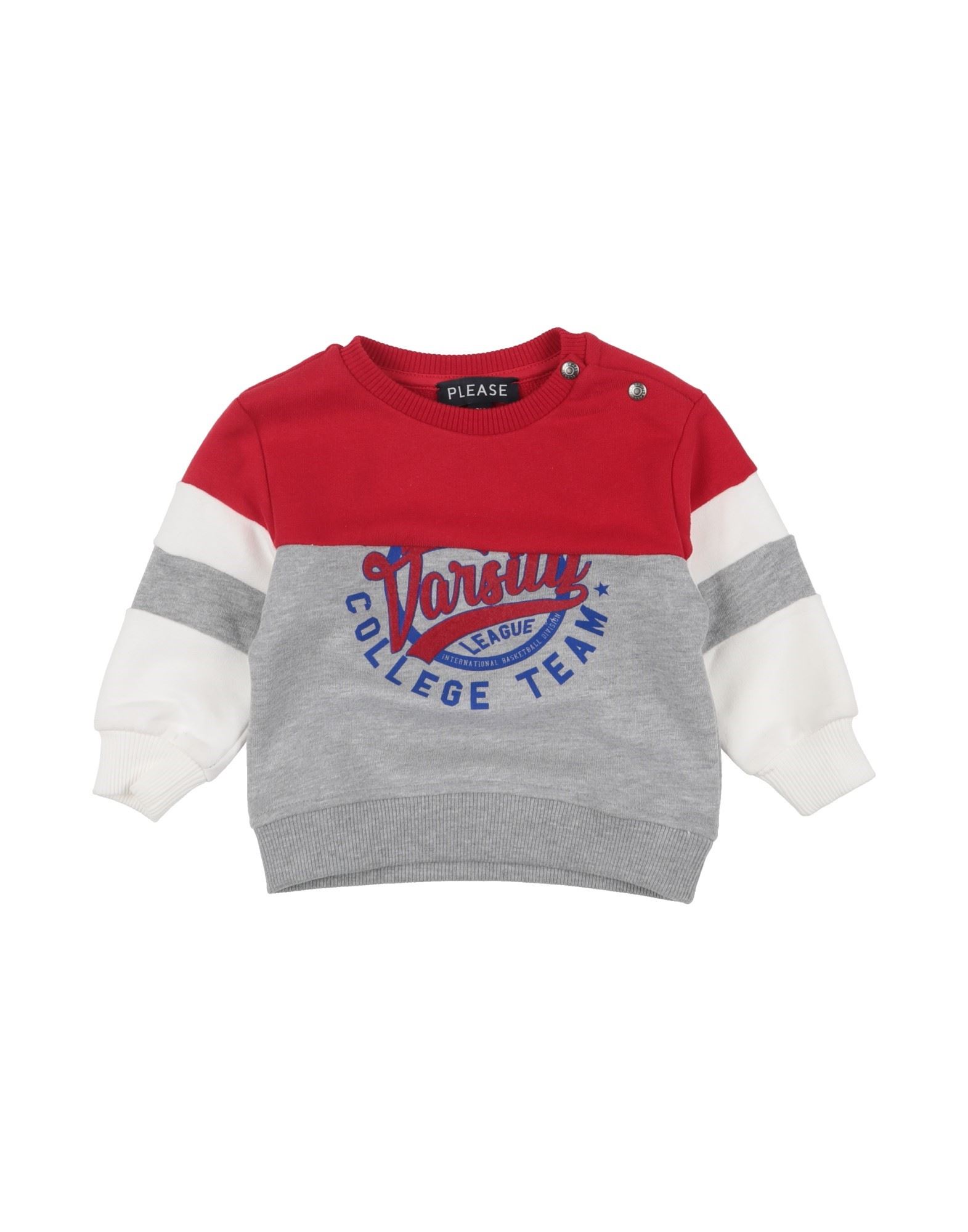 PLEASE Sweatshirt Kinder Rot von PLEASE