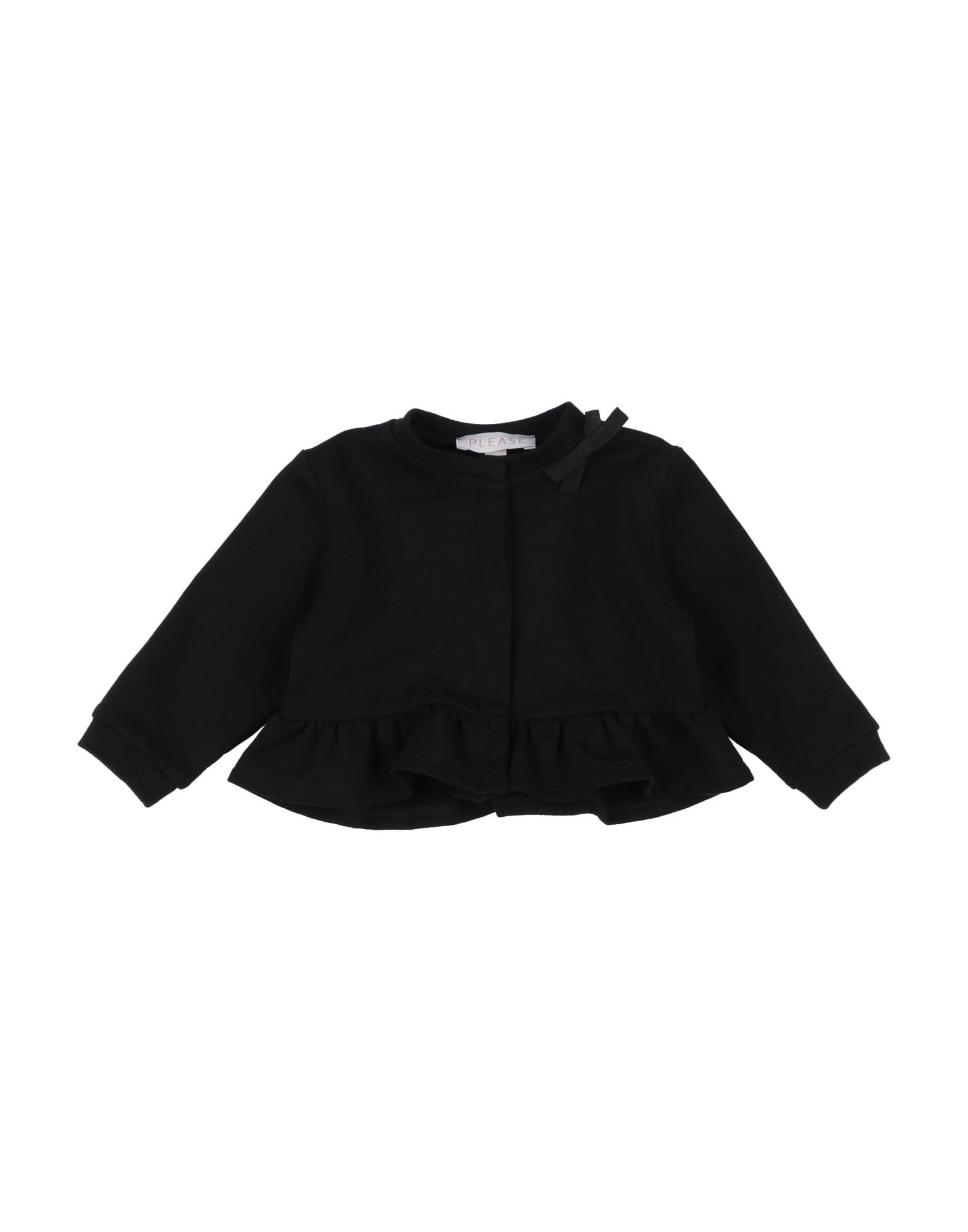 PLEASE Sweatshirt Kinder Schwarz von PLEASE