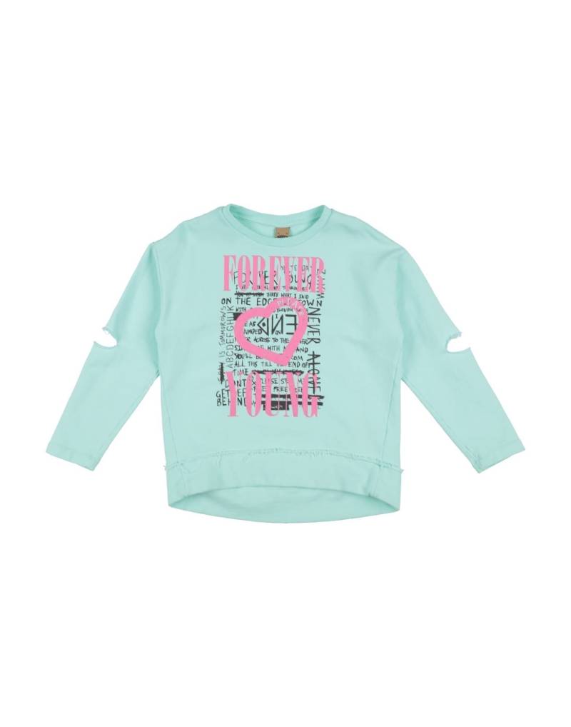 PLEASE Sweatshirt Kinder Tūrkis von PLEASE