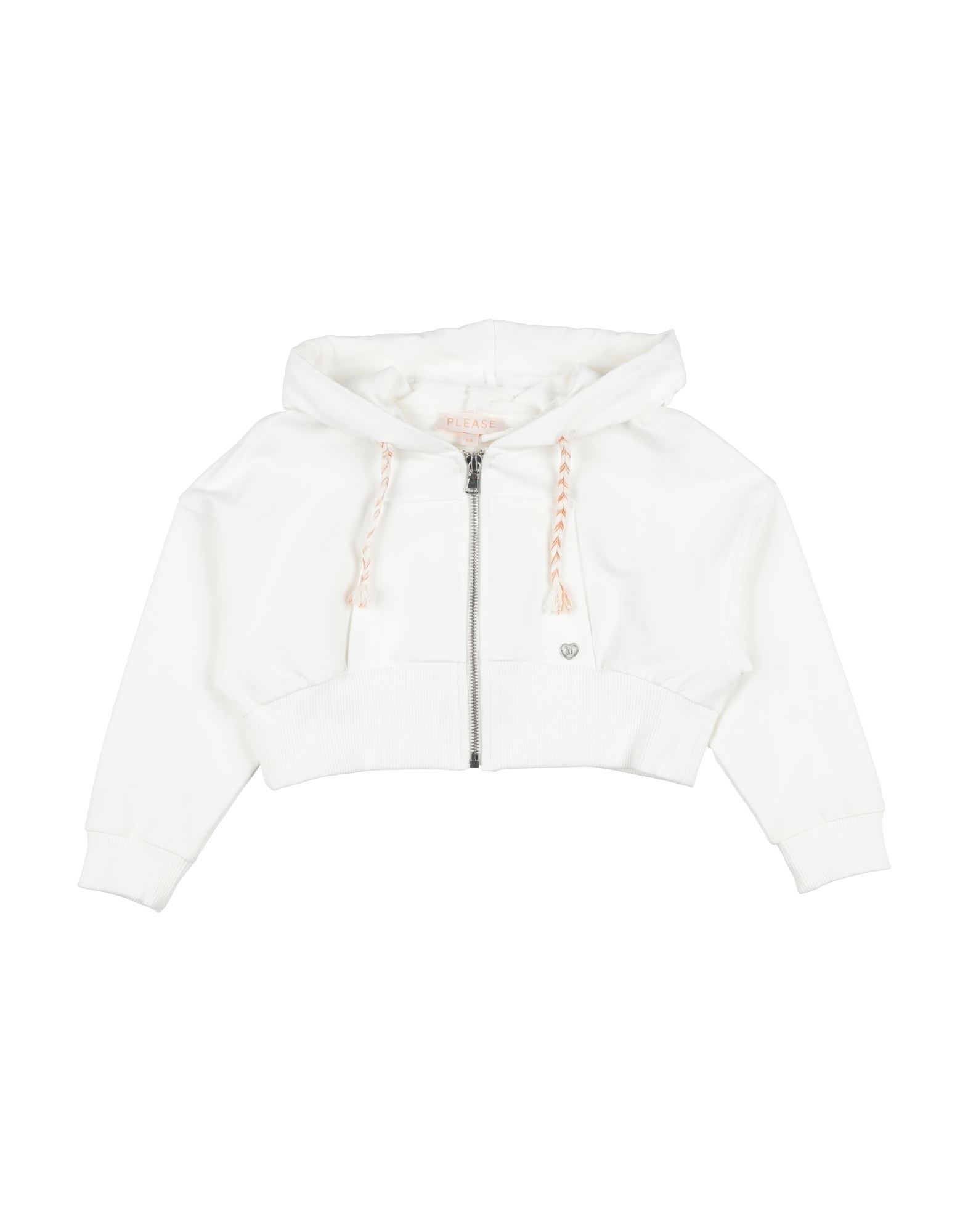 PLEASE Sweatshirt Kinder Weiß von PLEASE