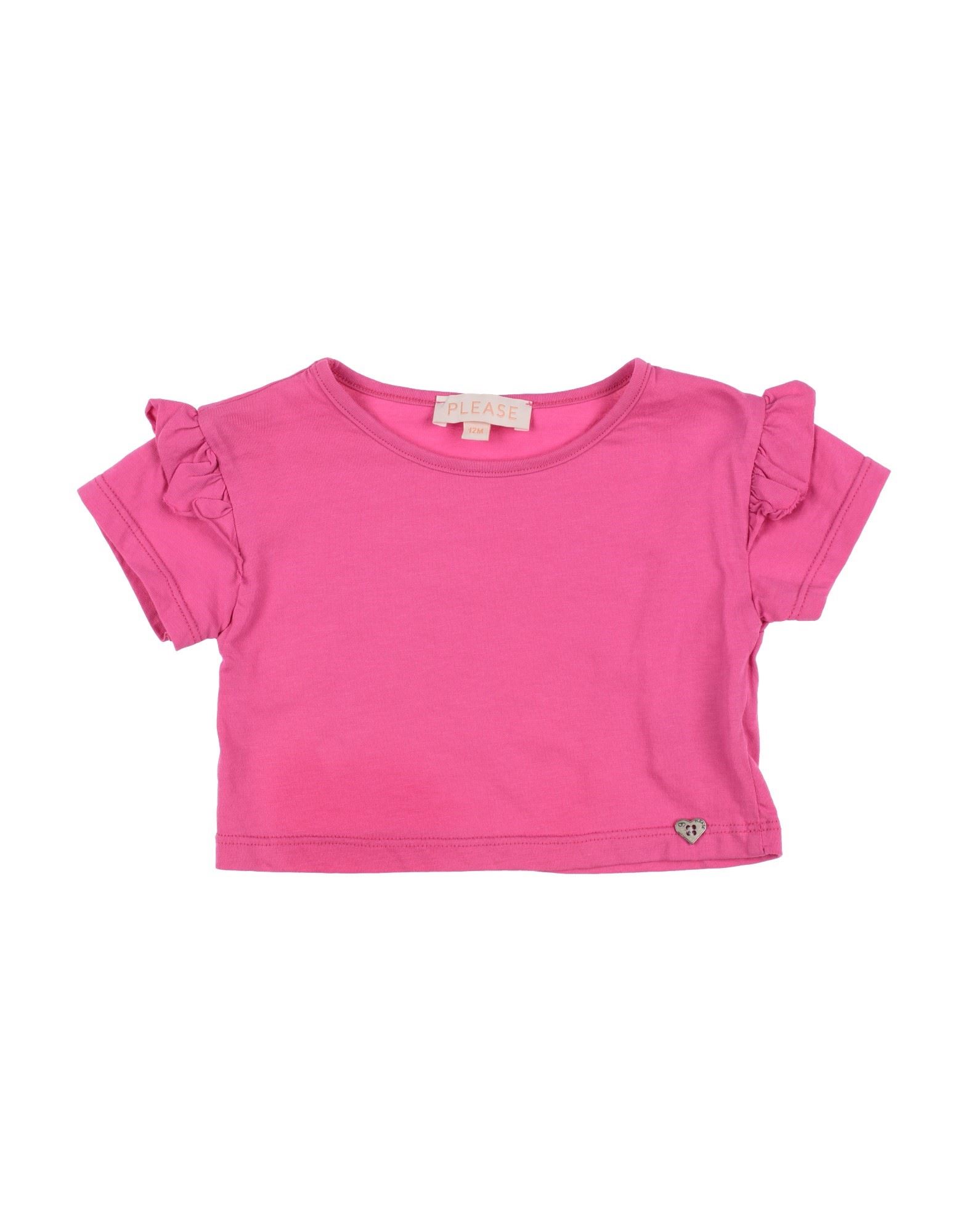 PLEASE T-shirts Kinder Fuchsia von PLEASE