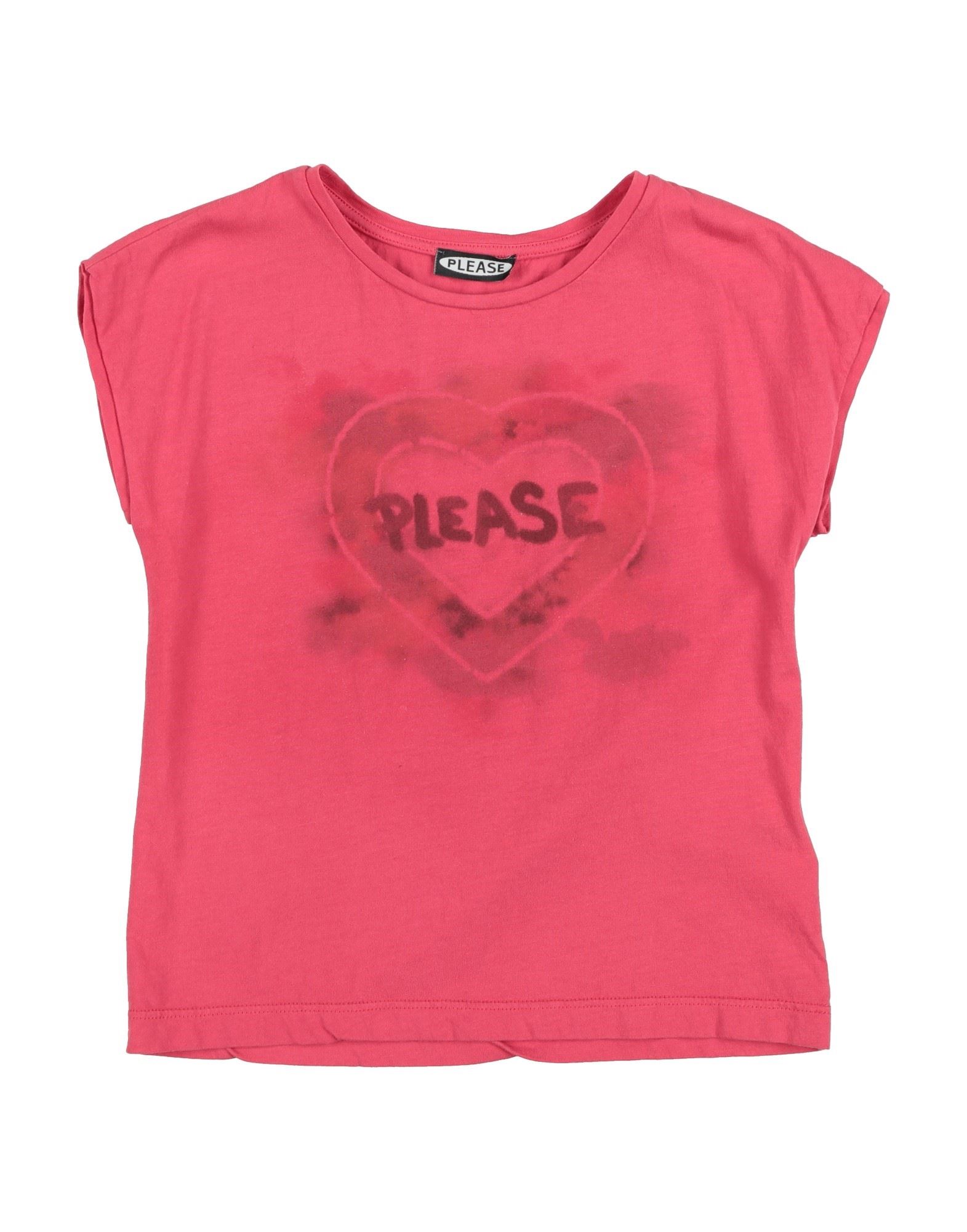 PLEASE T-shirts Kinder Fuchsia von PLEASE