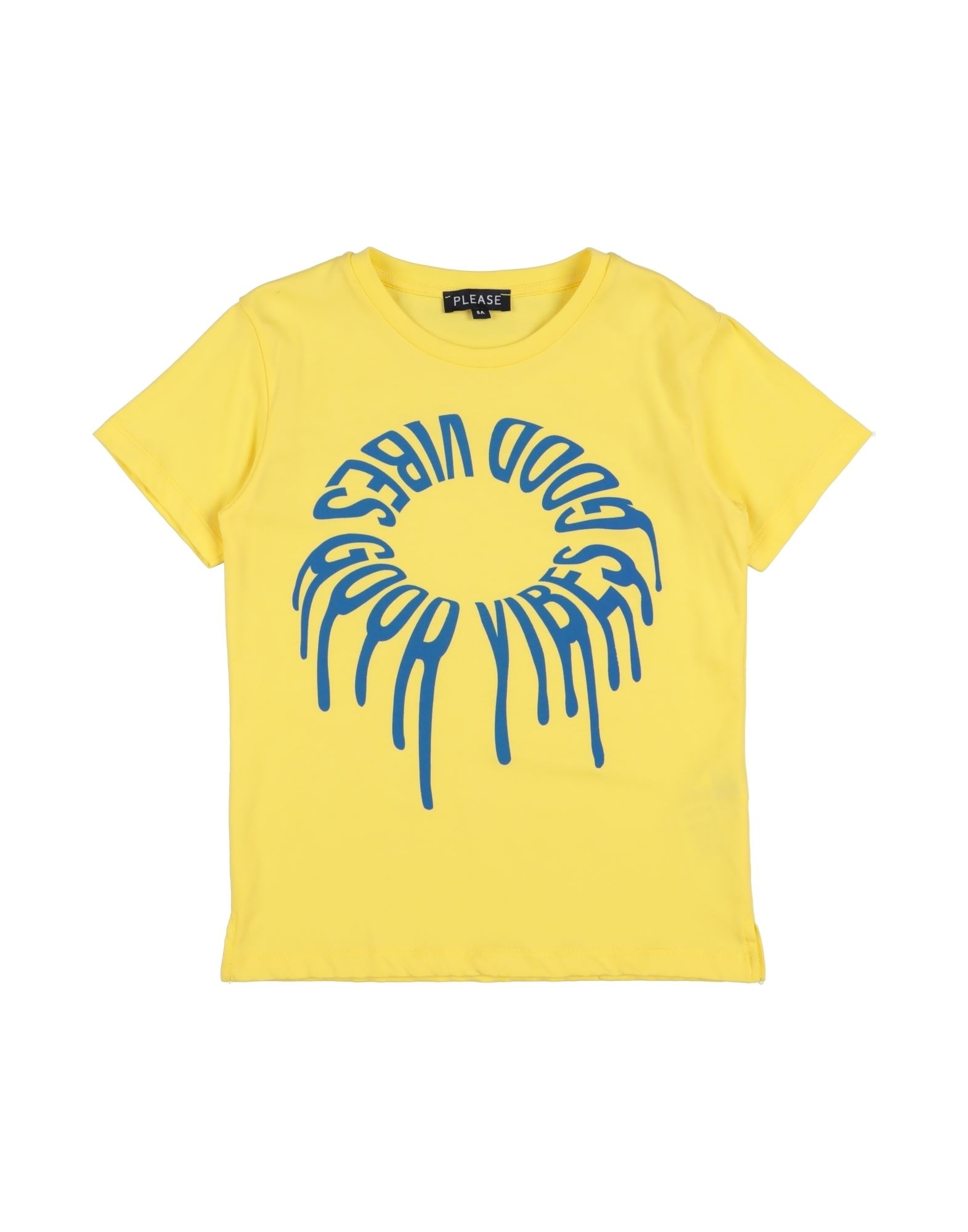 PLEASE T-shirts Kinder Gelb von PLEASE