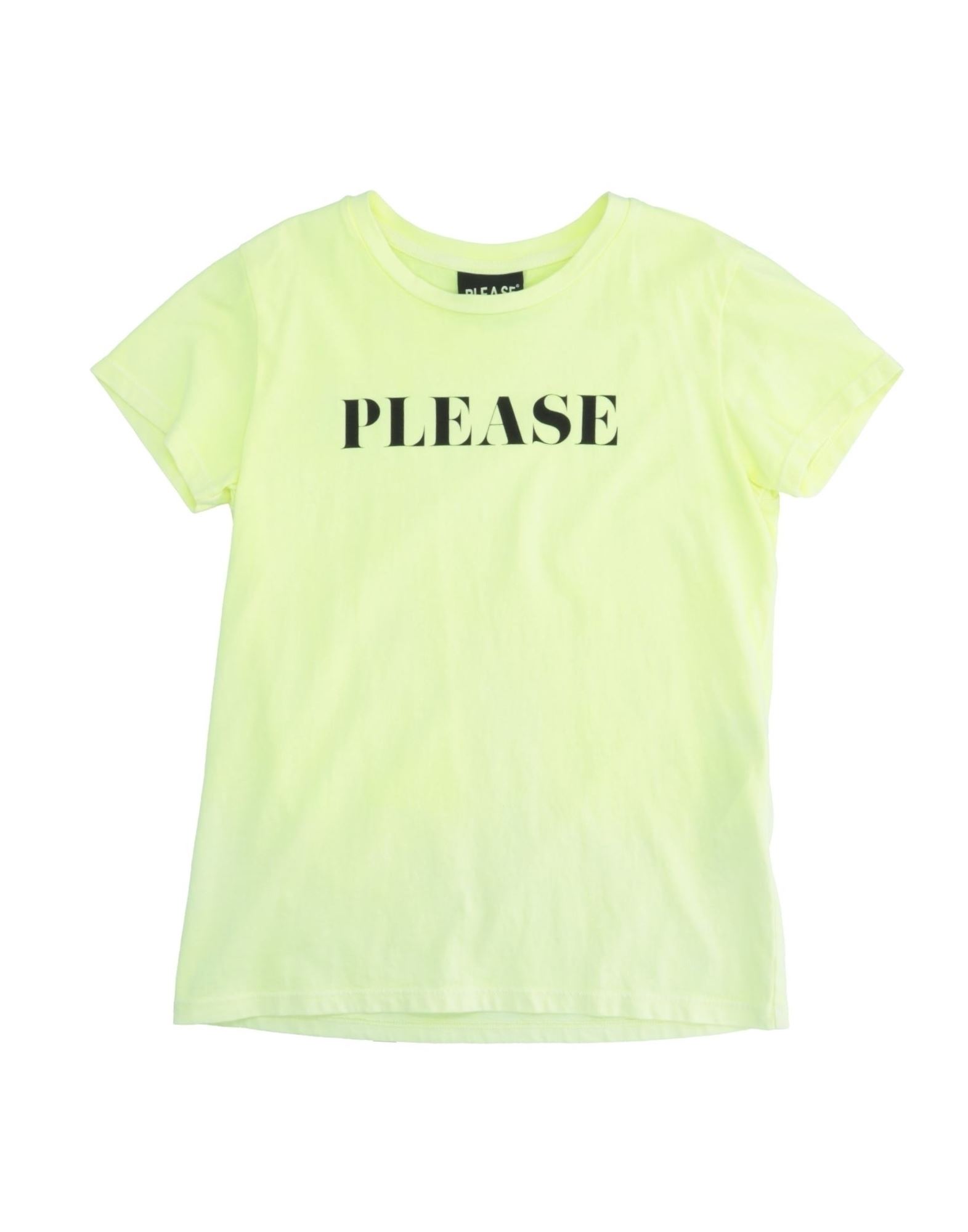 PLEASE T-shirts Kinder Hellgrün von PLEASE