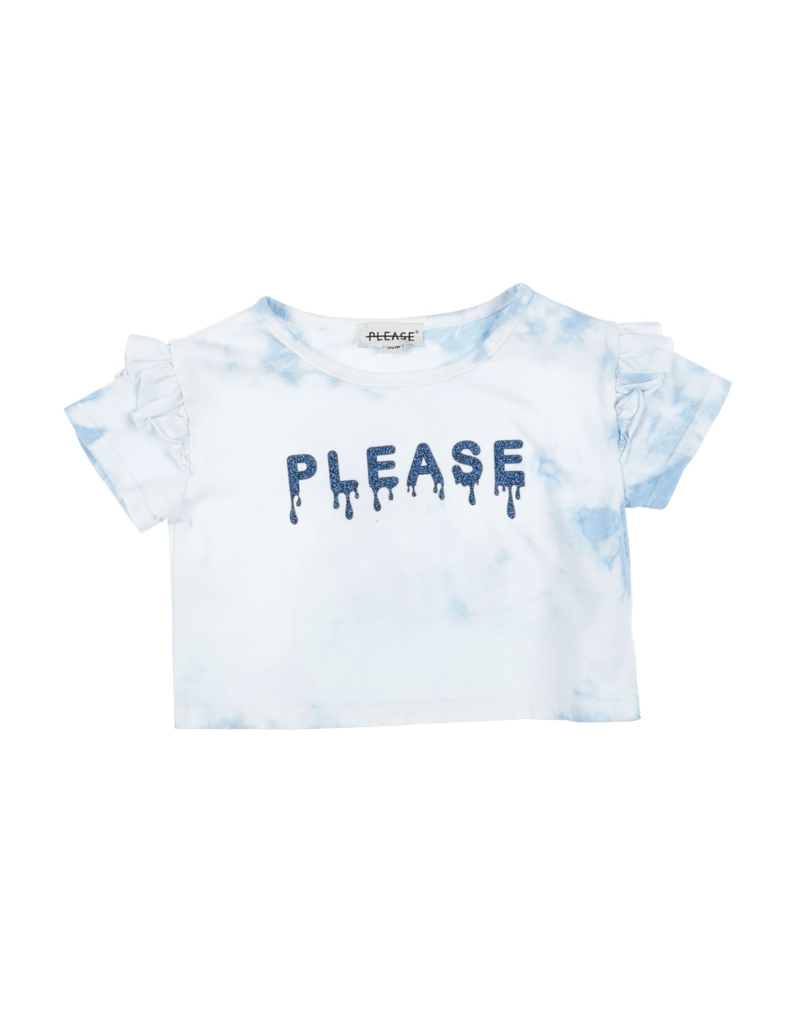 PLEASE T-shirts Kinder Himmelblau von PLEASE