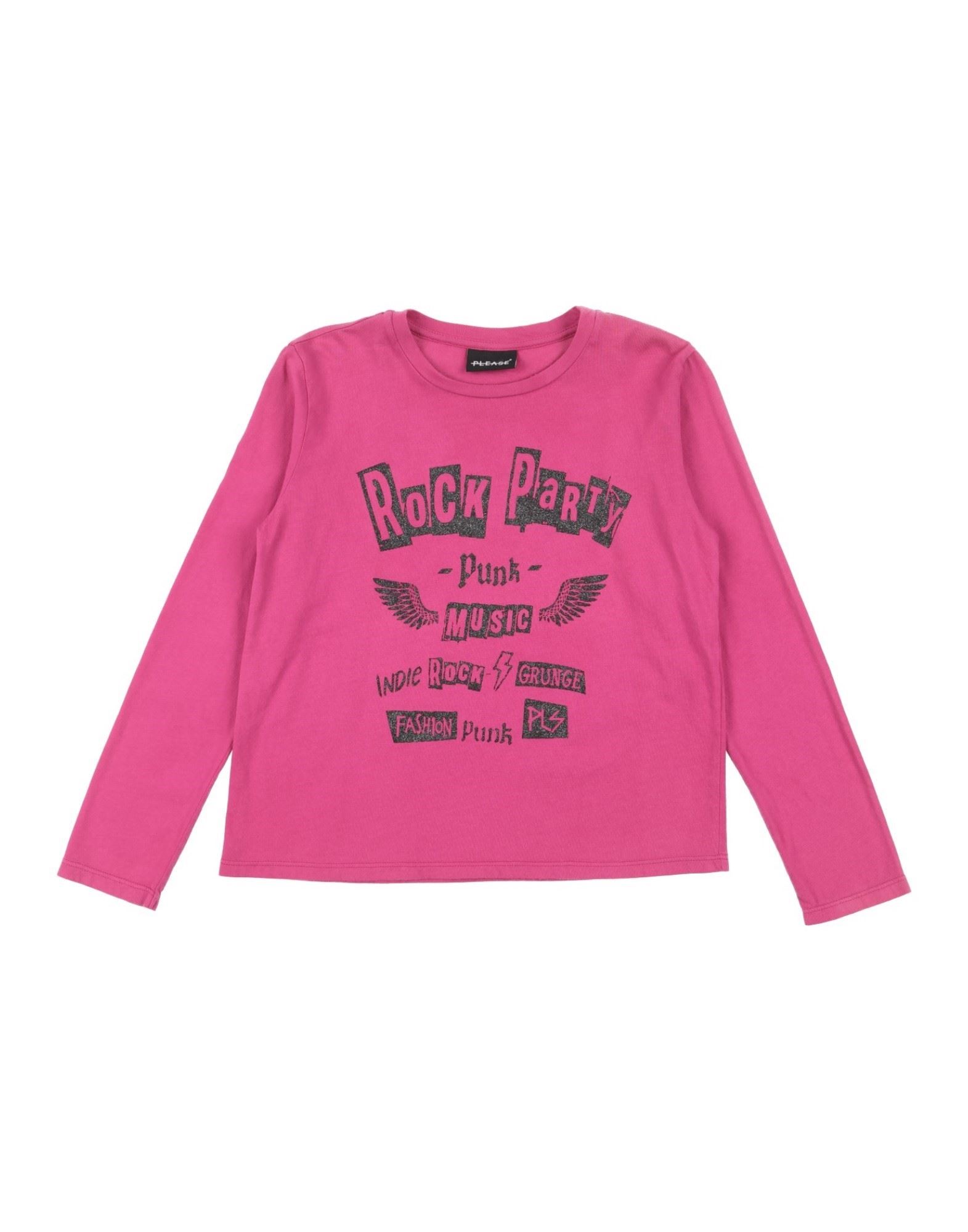 PLEASE T-shirts Kinder Magenta von PLEASE