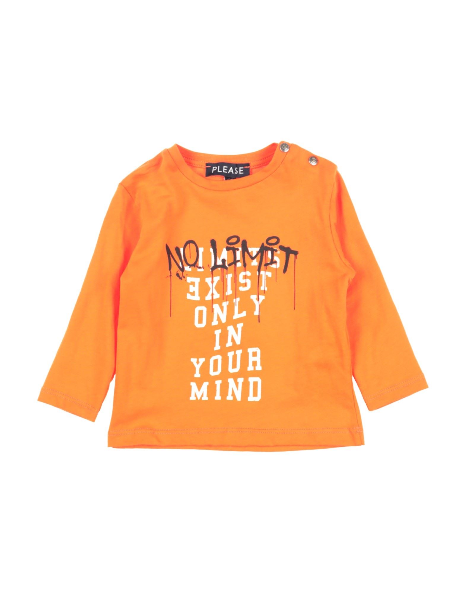 PLEASE T-shirts Kinder Orange von PLEASE