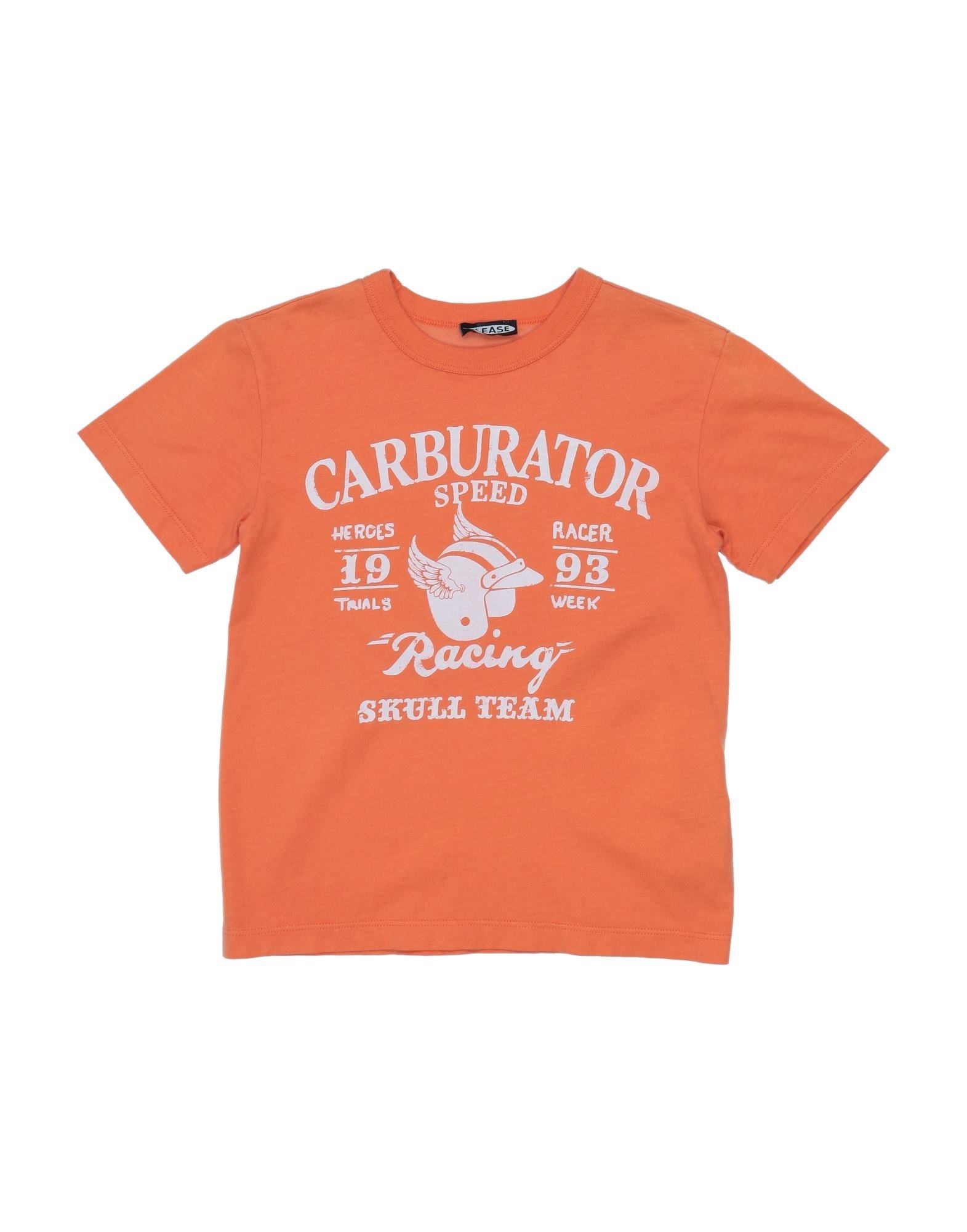 PLEASE T-shirts Kinder Orange von PLEASE