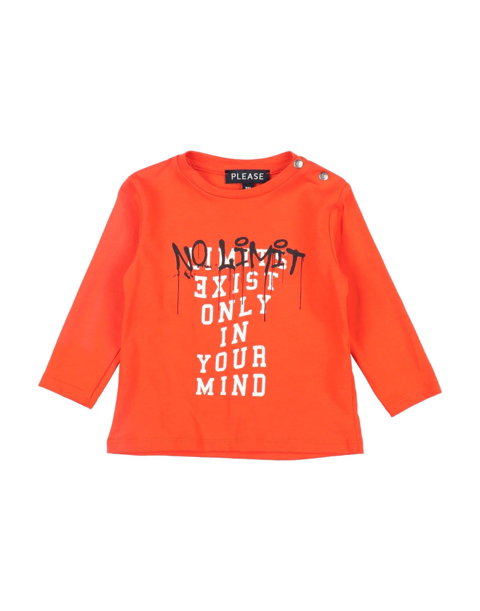 PLEASE T-shirts Kinder Orange von PLEASE