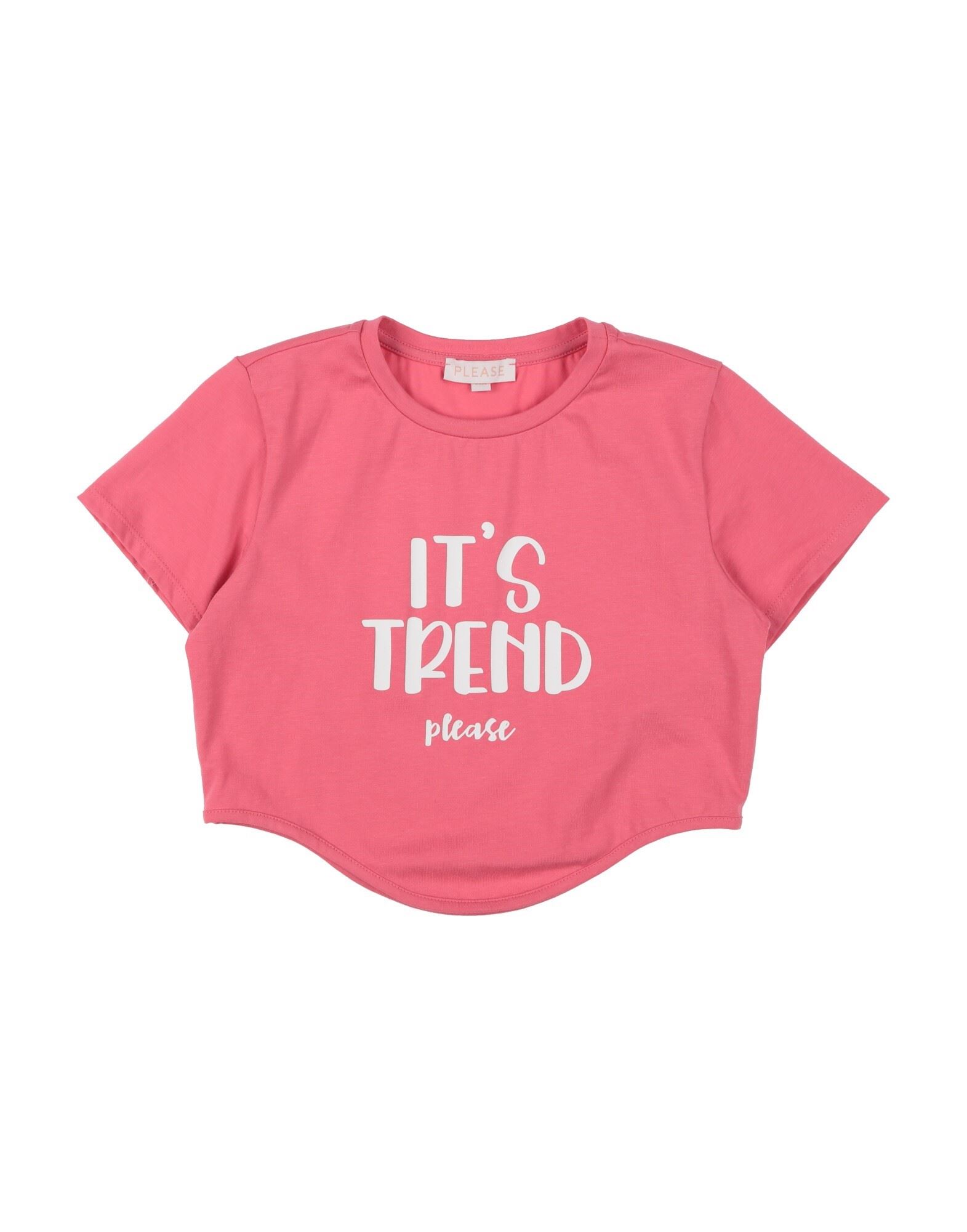 PLEASE T-shirts Kinder Rosa von PLEASE